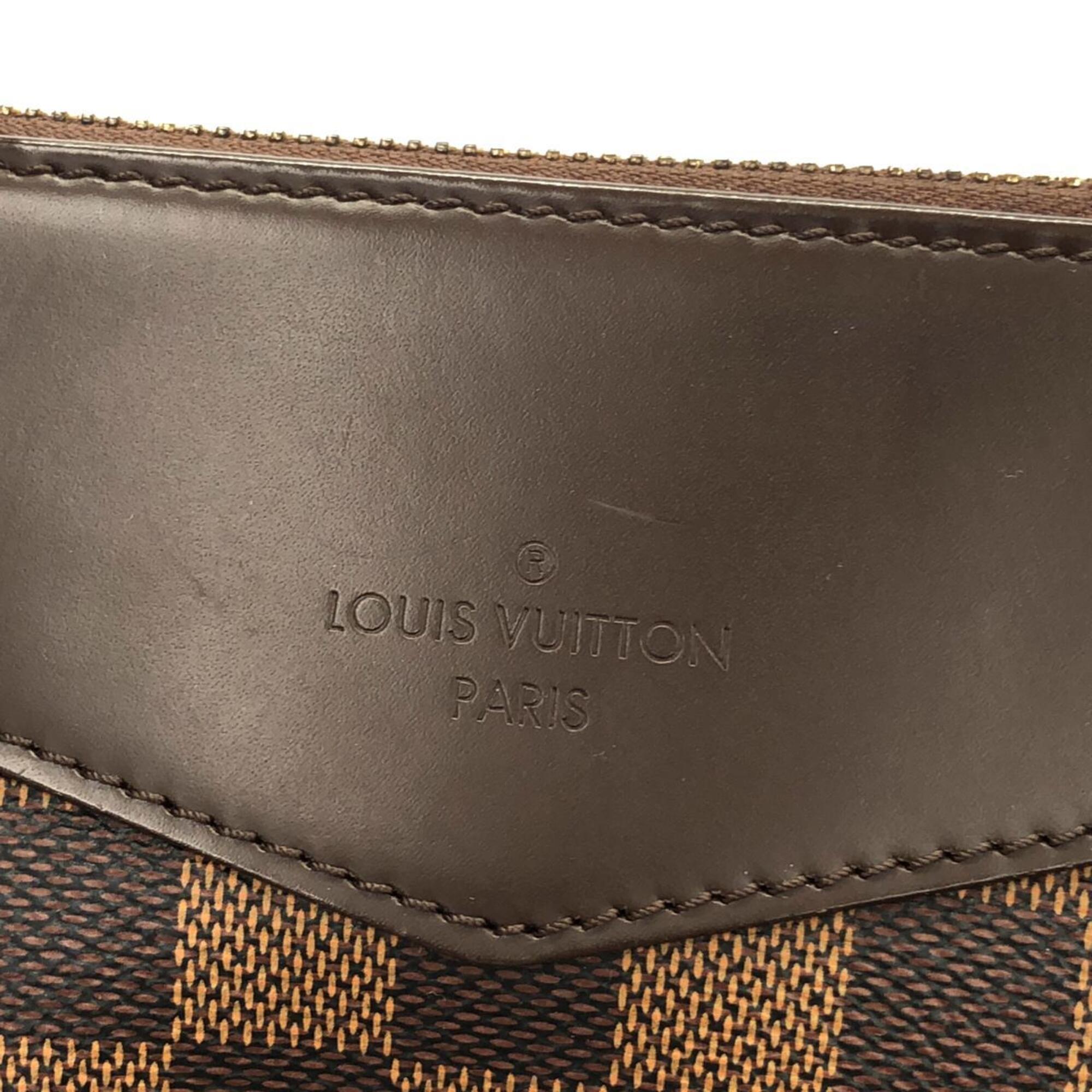 Louis Vuitton Damier Damier Canvas Ebene Damier Canvas Handbag (Pre-Owned)