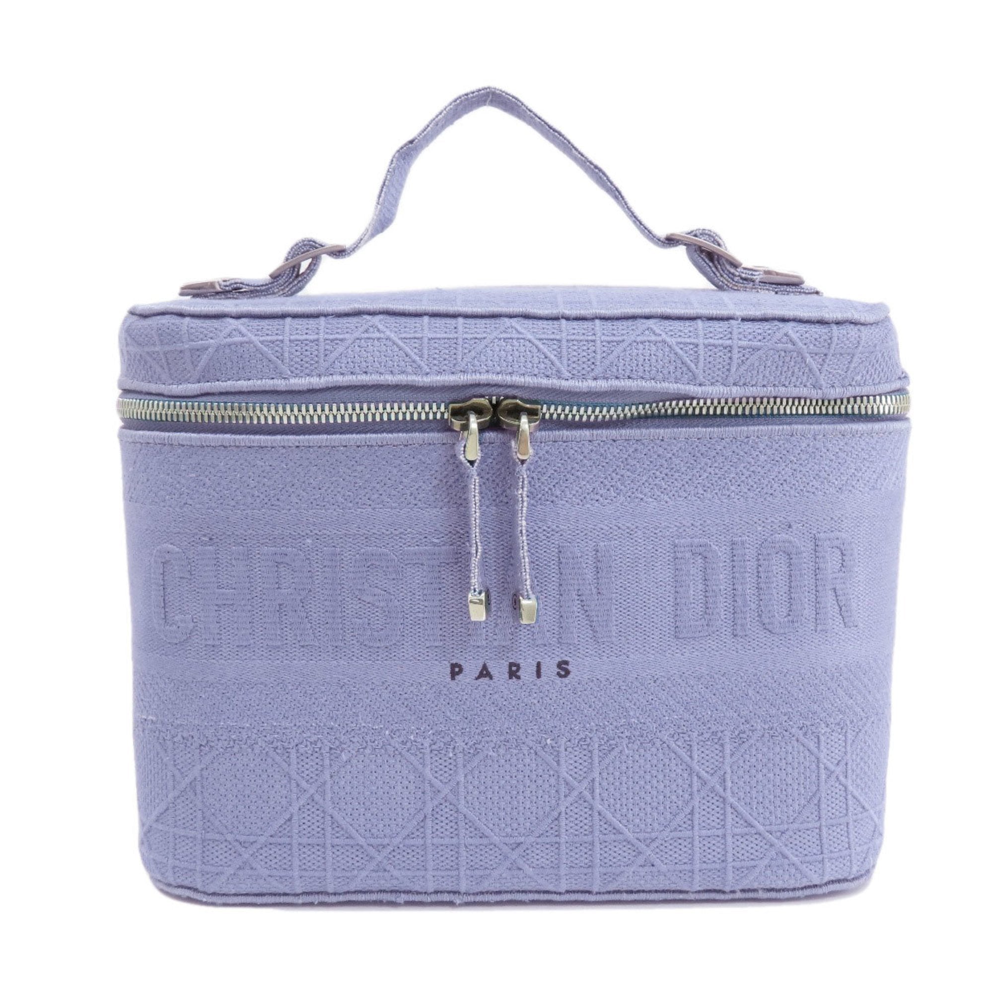 Christian Dior Blue Canvas Handbag (Pre-Owned)