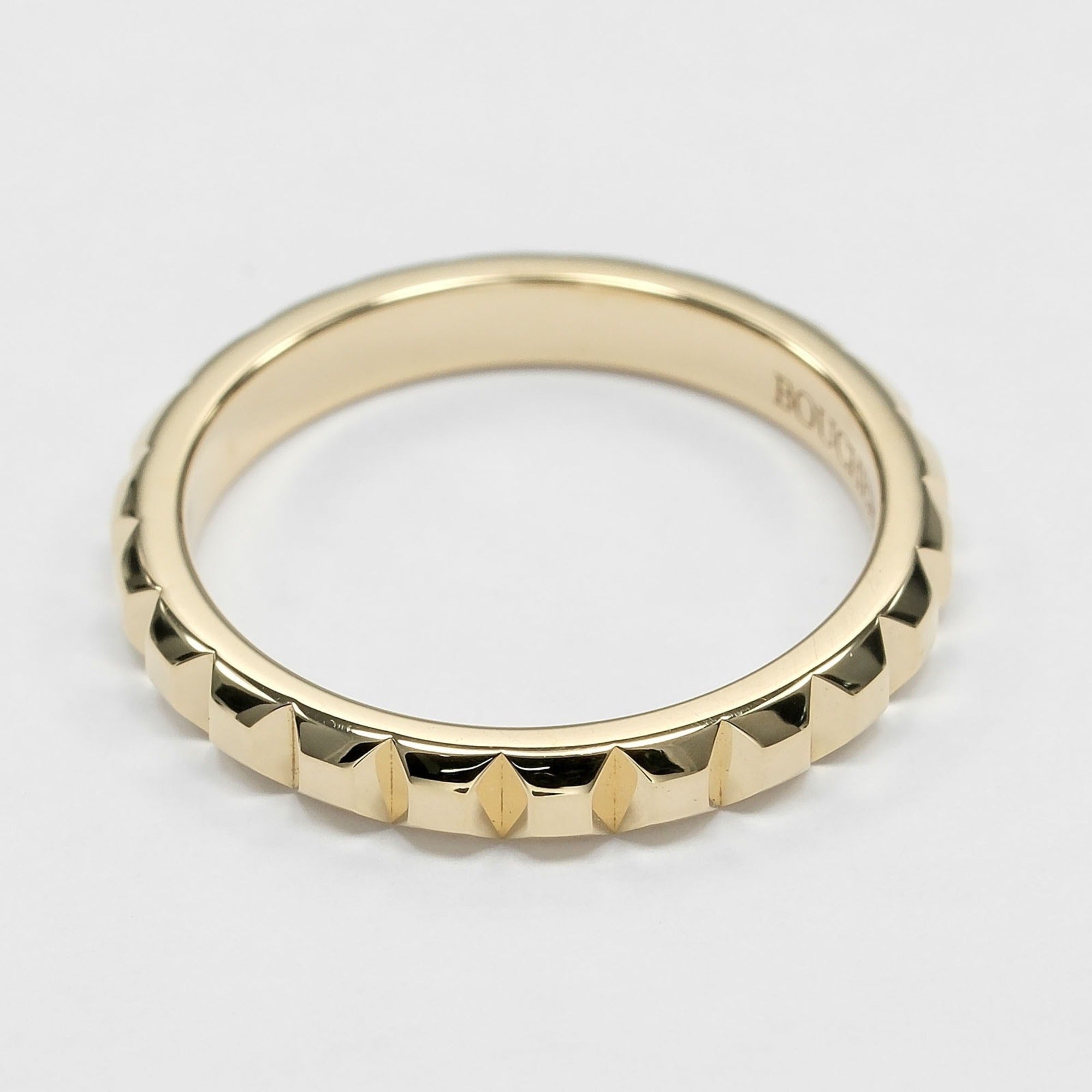 Boucheron Yellow Gold (18K) Band Ring (Pre-Owned)