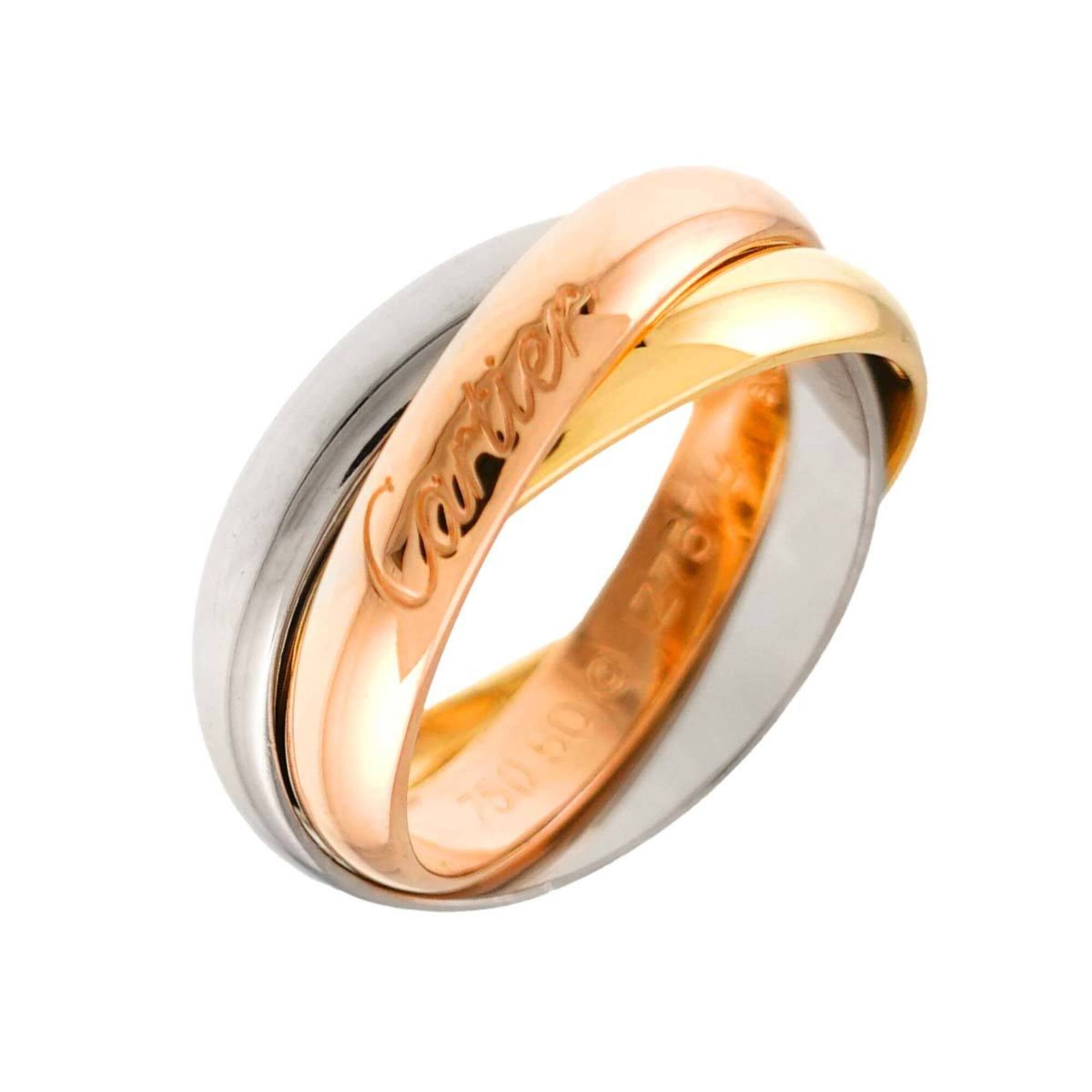 Cartier Yellow Gold (18K) Pink Gold (18K) White Gold (18K) Band Ring (Pre-Owned)