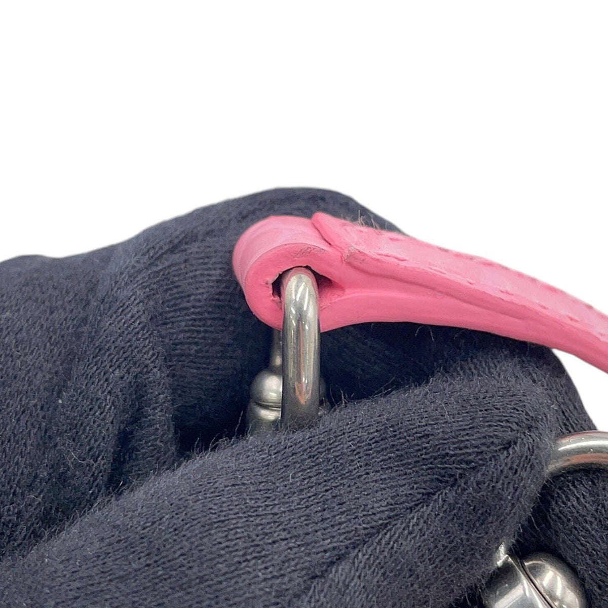Balenciaga Pink Leather Handbag Shoulder Bag (Pre-Owned)
