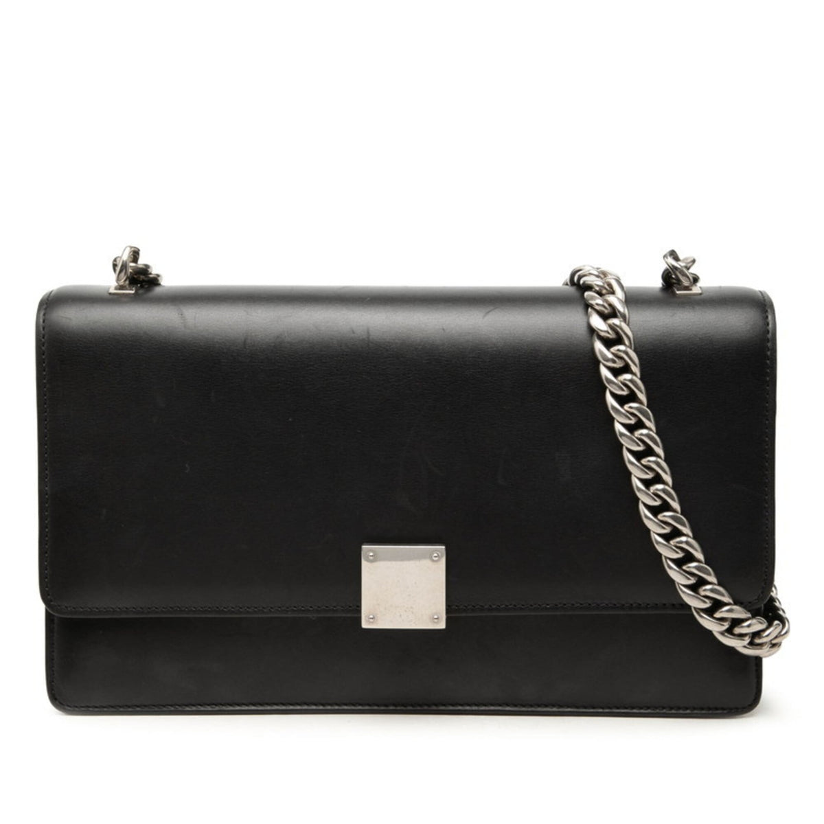 Celine Black Leather Shoulder Bag (Pre-Owned)