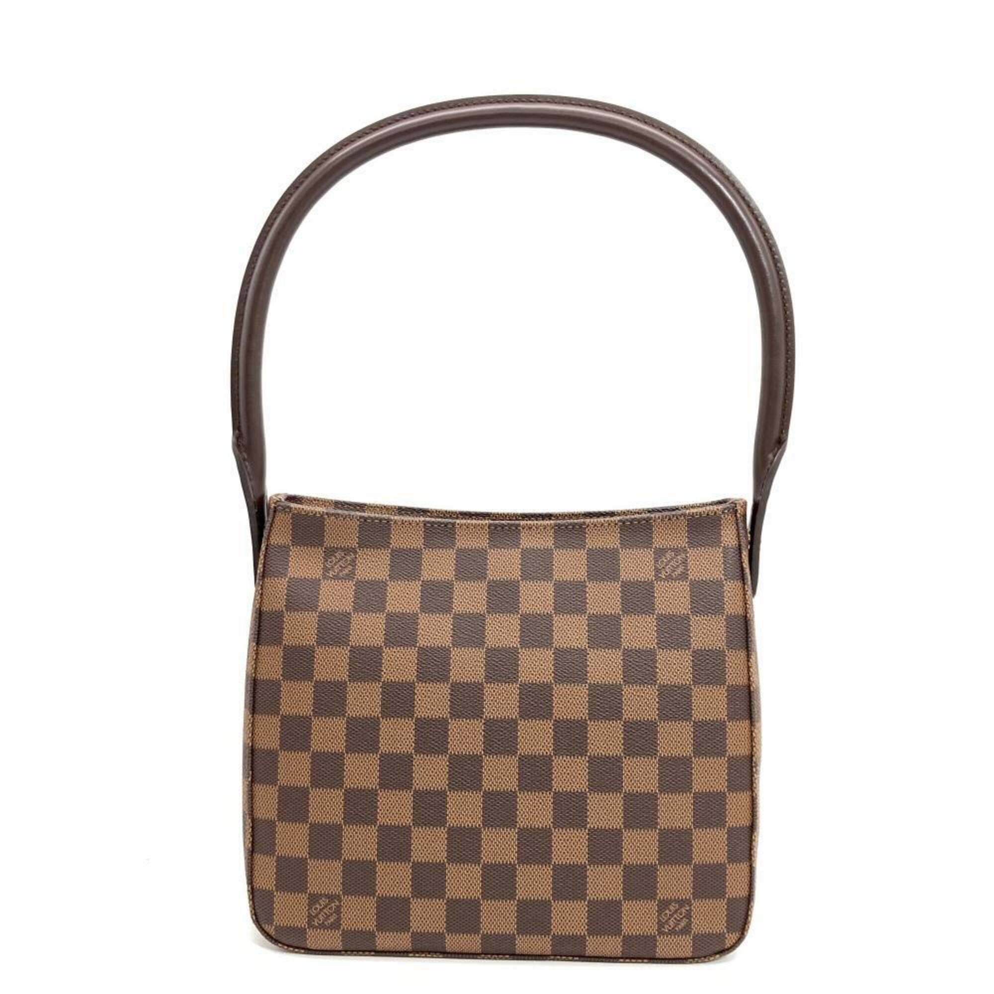 Louis Vuitton Brown Damier Canvas Ebene Handbag (Pre-Owned)