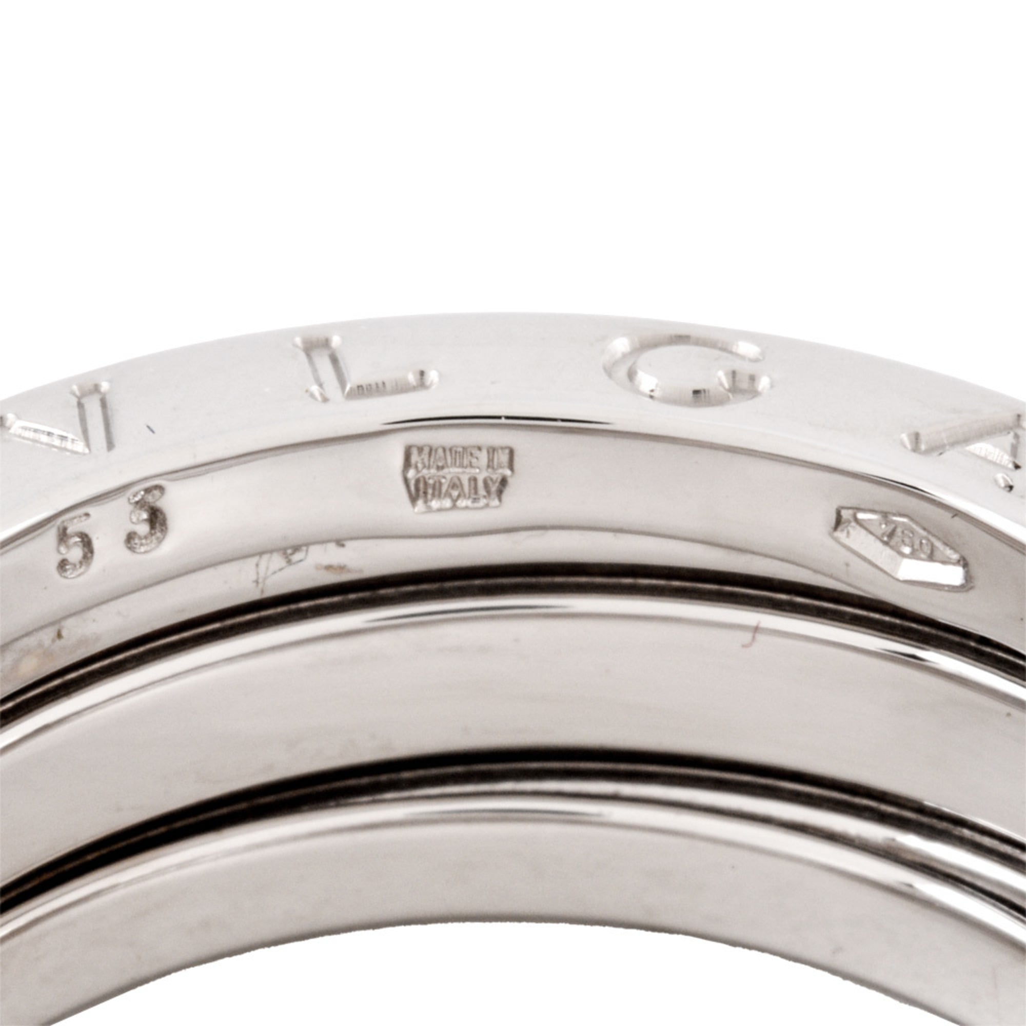 Bvlgari B.Zero1 White Gold (18K) Band Ring (Pre-Owned)