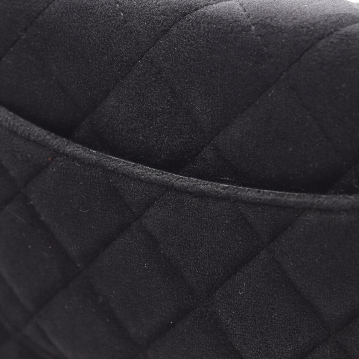 Chanel Black Fabric Handbag Shoulder Bag (Pre-Owned)