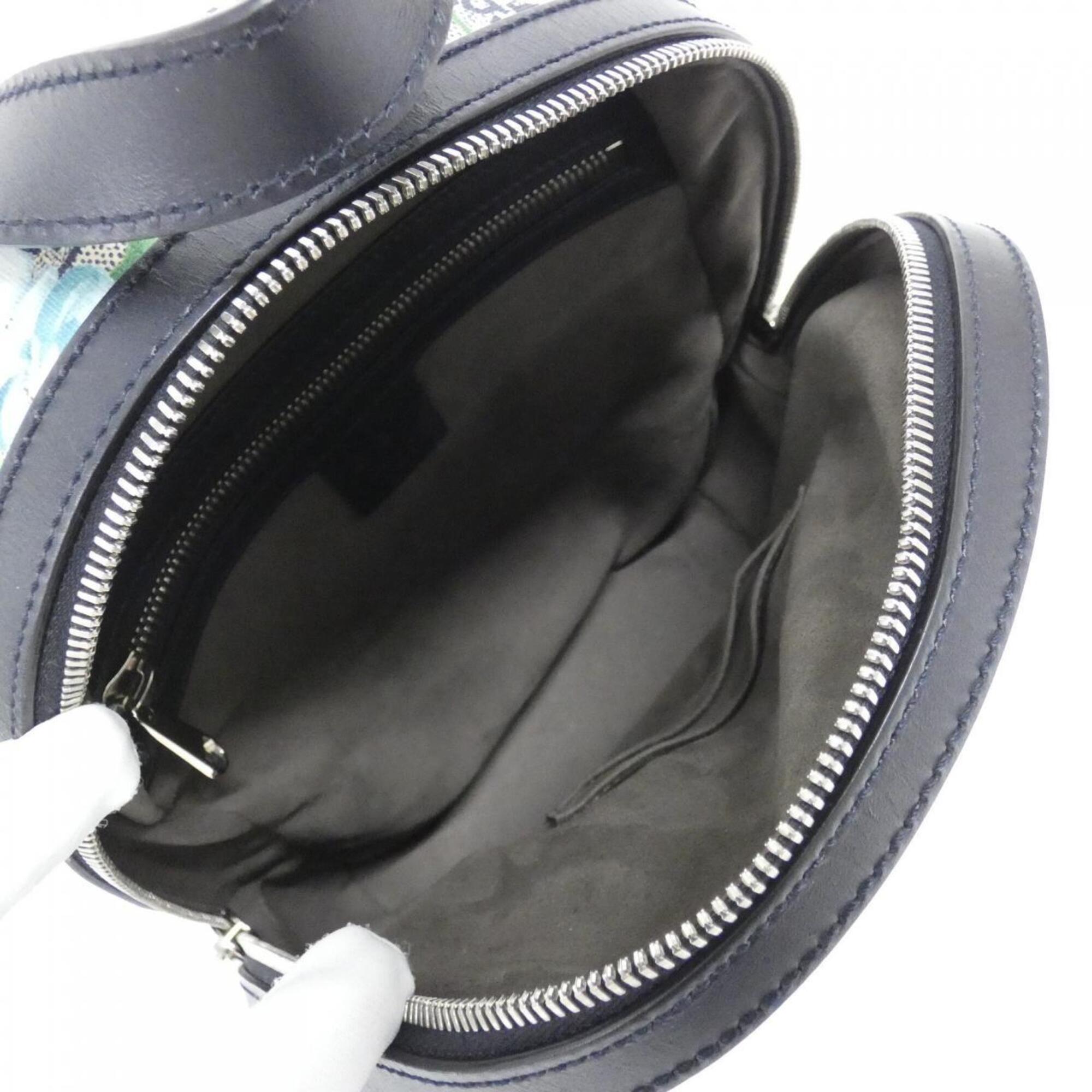Gucci Beige Blue Gg Supreme Backpack (Pre-Owned)