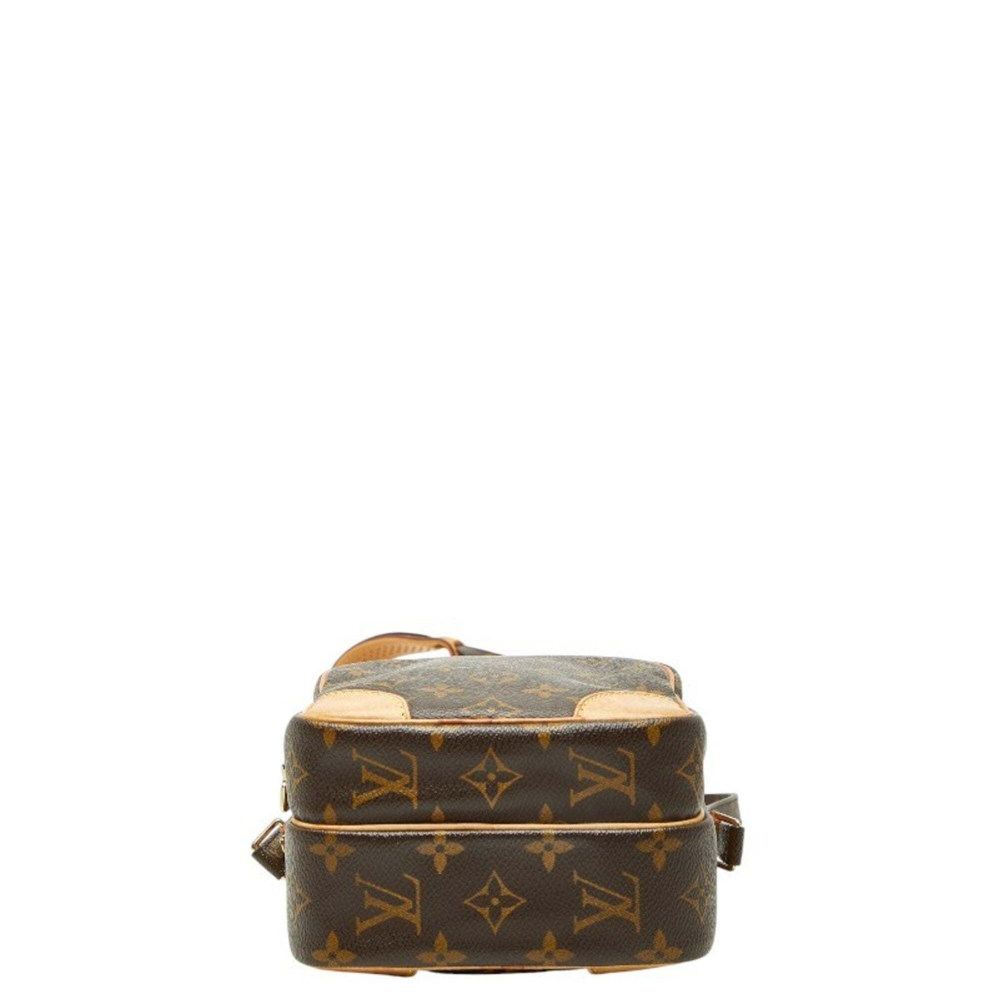 Louis Vuitton Brown Pvc Leather Shoulder Bag (Pre-Owned)