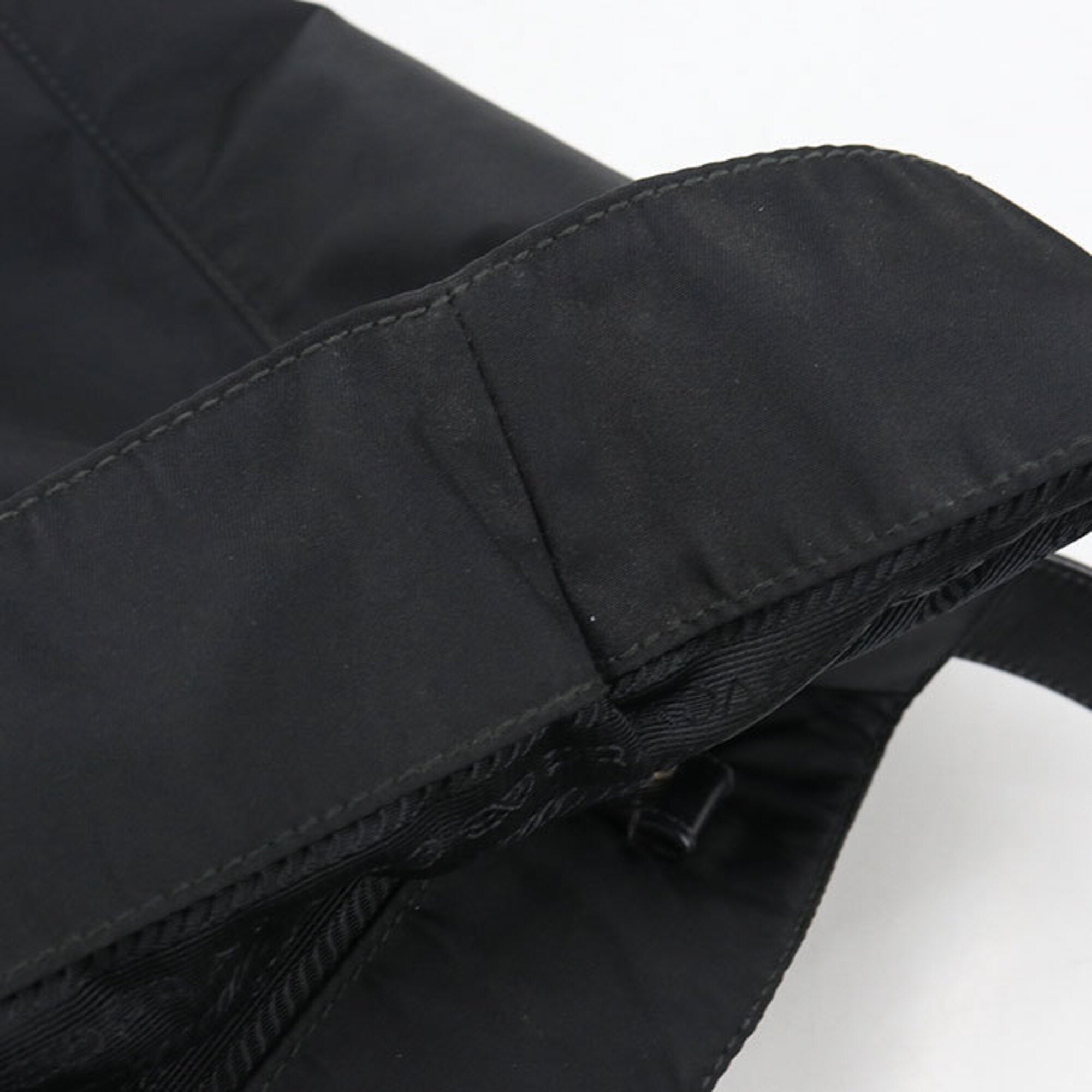 Prada Black Nylon Tote Bag (Pre-Owned)