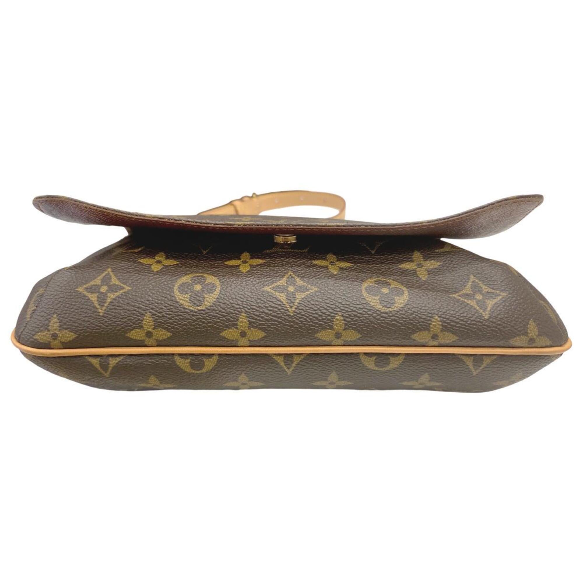 Louis Vuitton Brown Monogram Shoulder Bag (Pre-Owned)