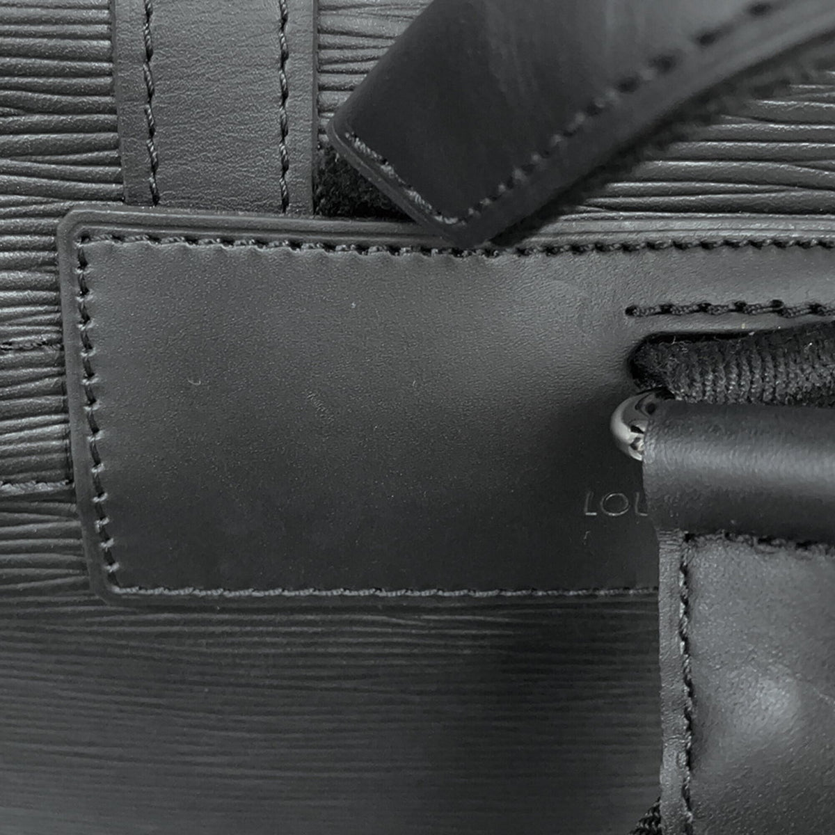Louis Vuitton Noir Epi Leather Backpack (Pre-Owned)
