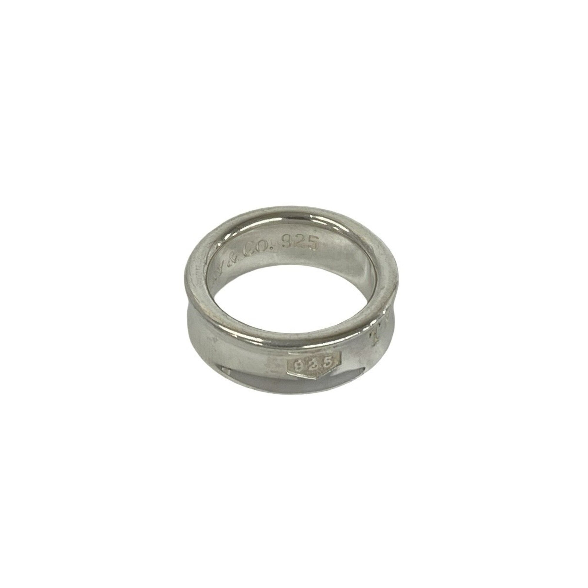 Tiffany Silver Silver 925 Band Ring (Pre-Owned)