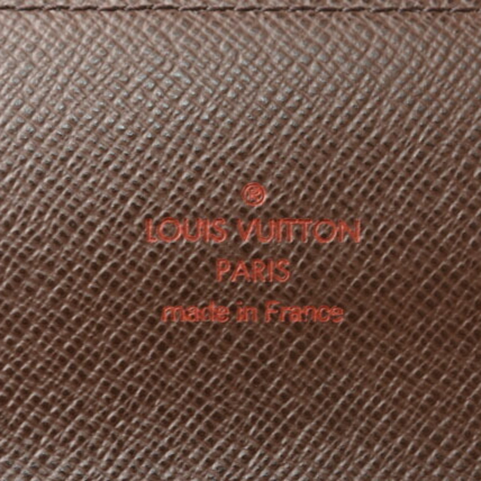 Louis Vuitton Damier Damier Canvas Damier Canvas Chain/Shoulder Wallet (Pre-Owned)