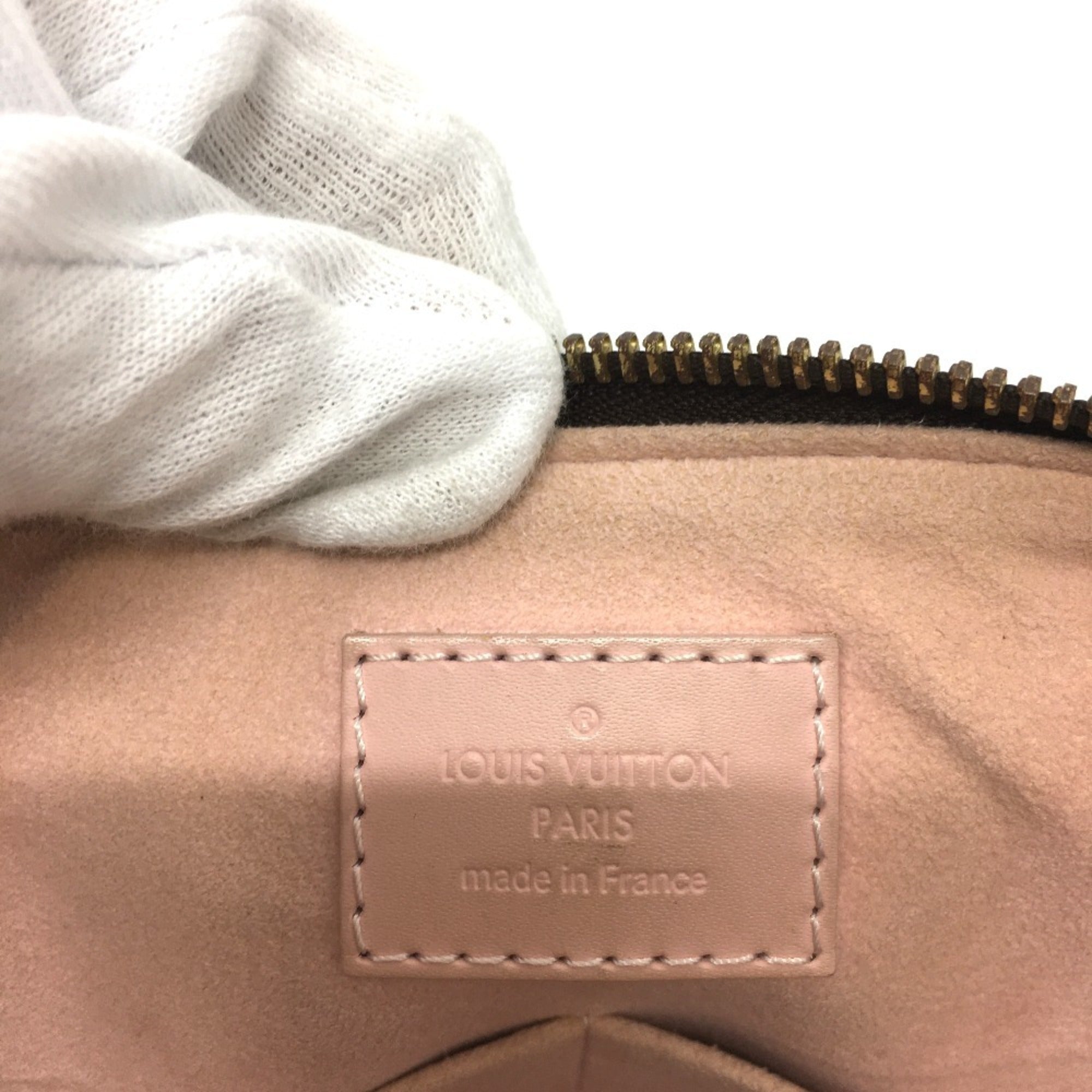 Louis Vuitton Damier Brown Rose Ballerine Damier Canvas Tote Bag (Pre-Owned)