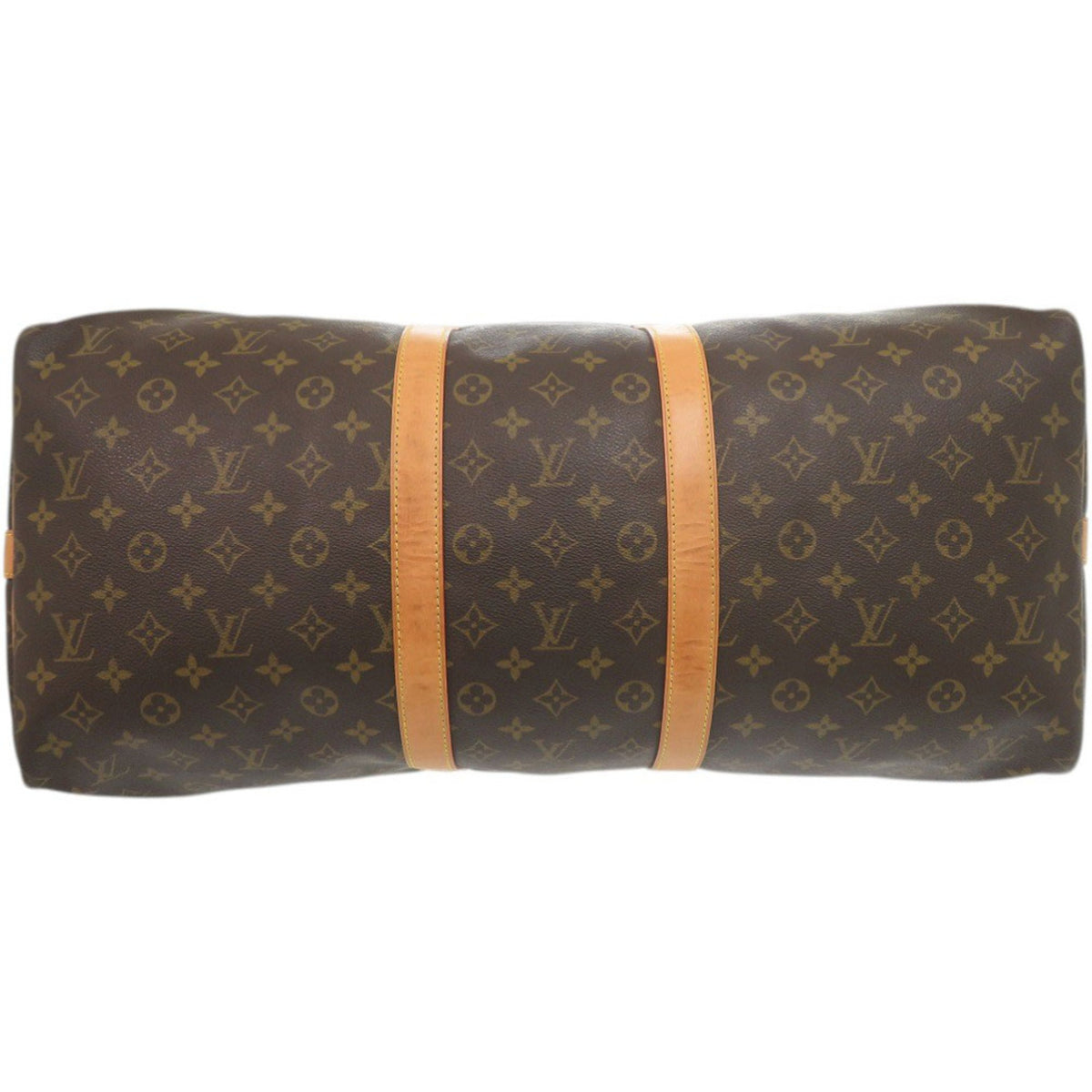 Louis Vuitton Brown Monogram Canvas Boston Bag (Pre-Owned)