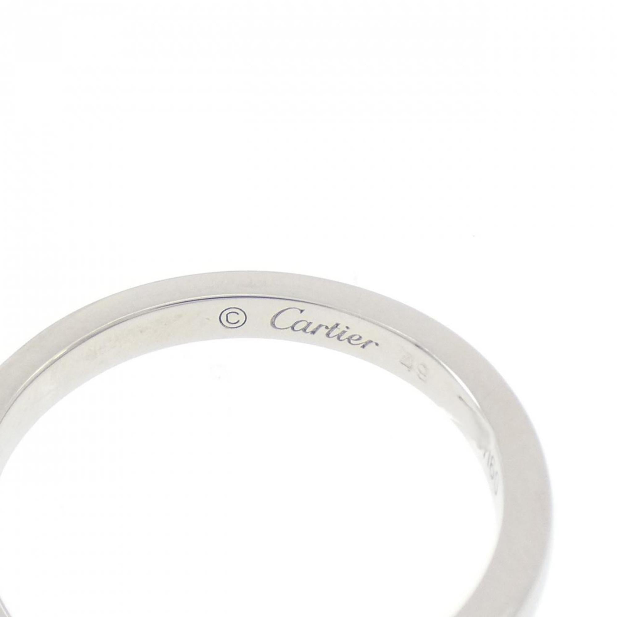 Cartier Platinum 950 Band Ring (Pre-Owned)
