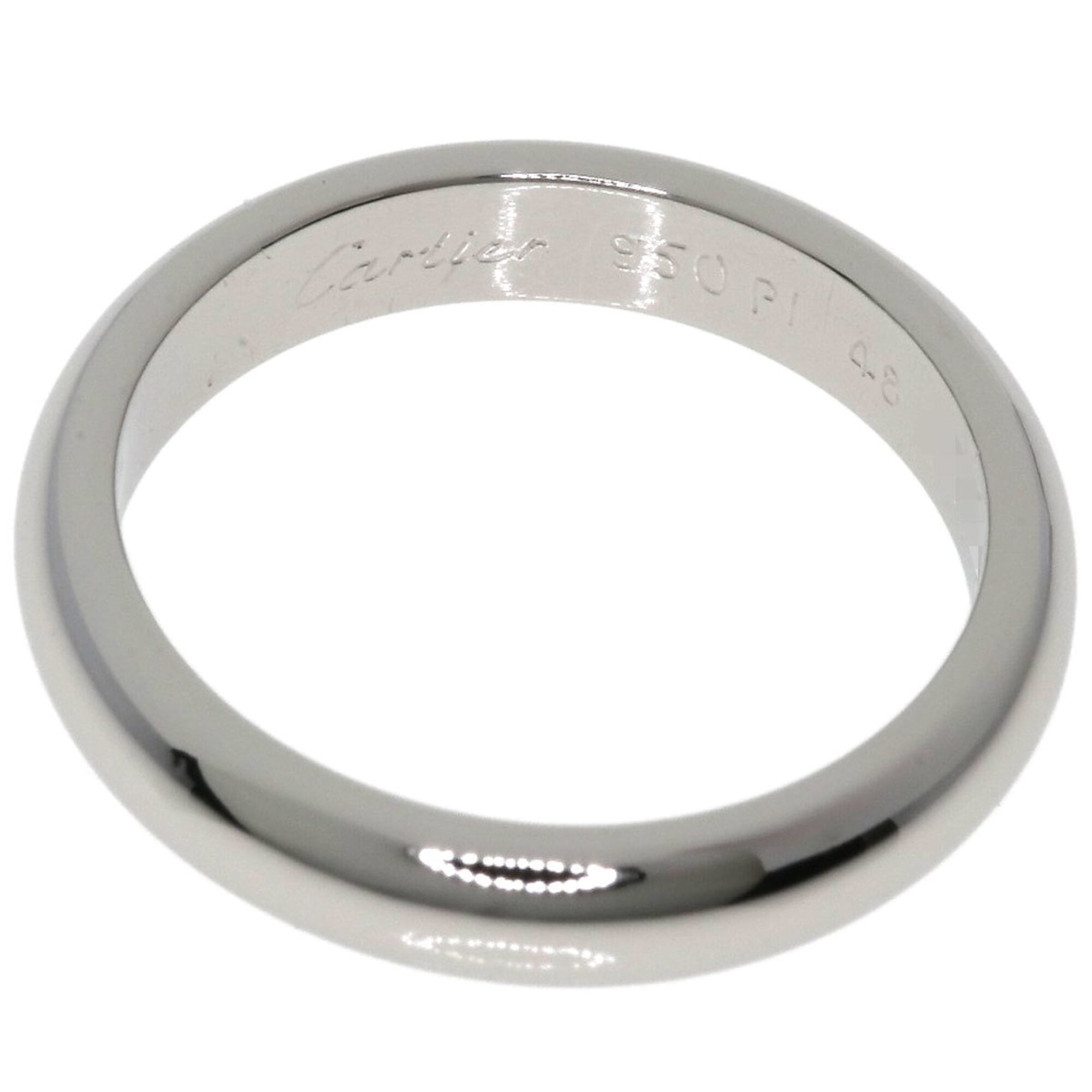 Cartier Platinum 950 Band Ring (Pre-Owned)