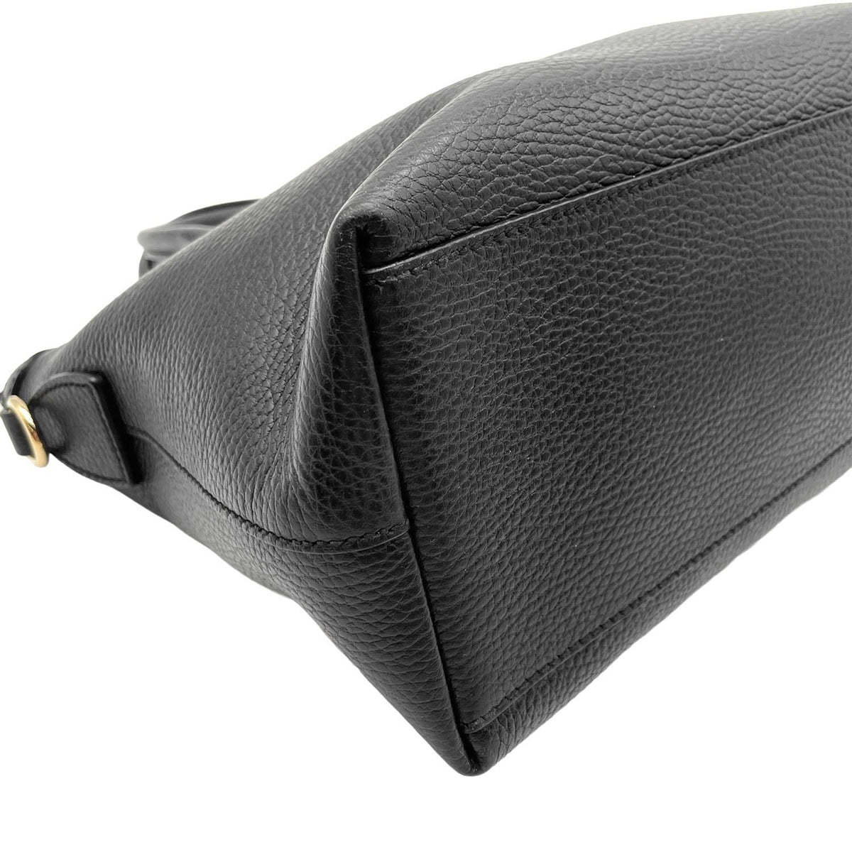Gucci Black Leather Shoulder Bag (Pre-Owned)