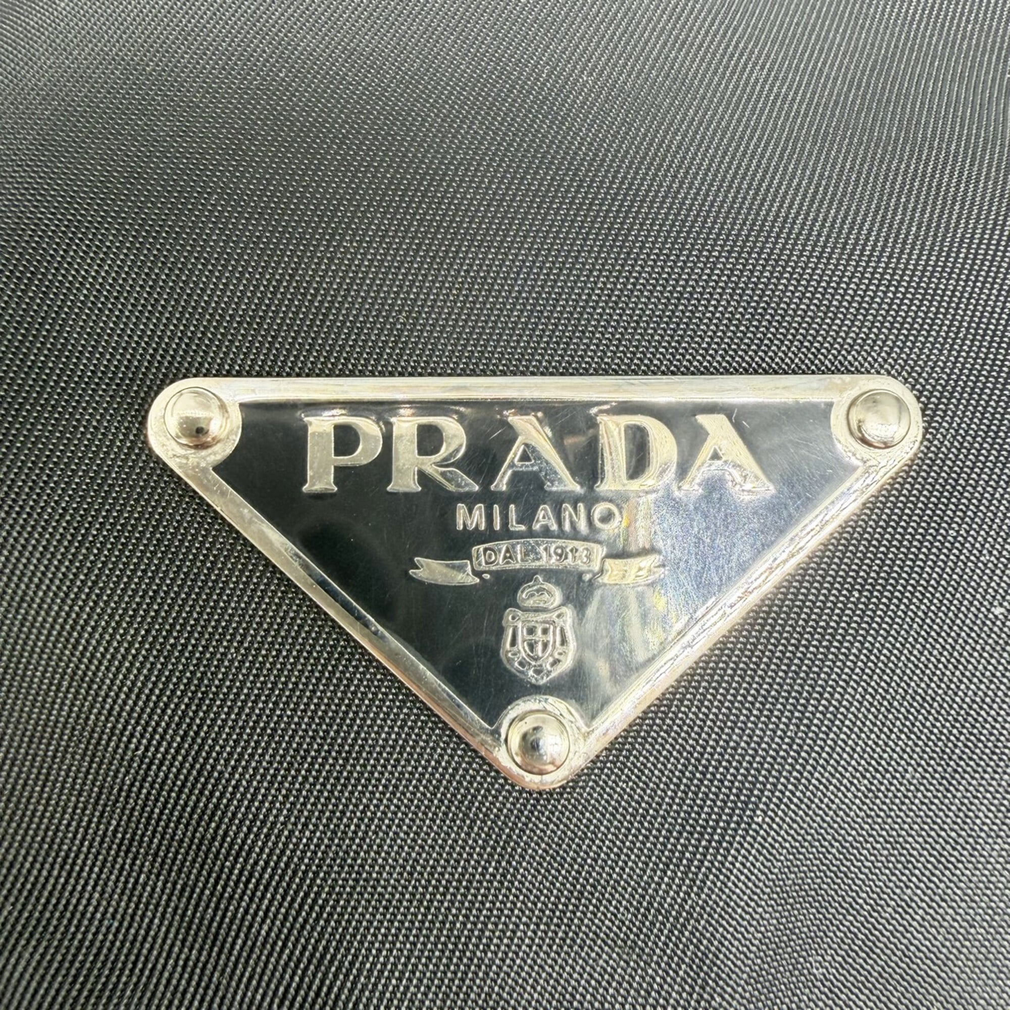 Prada Black Nylon Shoulder Bag (Pre-Owned)
