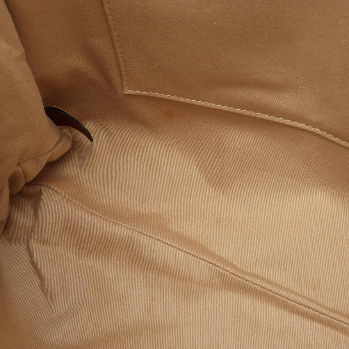Chloé Beige Brown Canvas Leather Handbag Tote Bag (Pre-Owned)