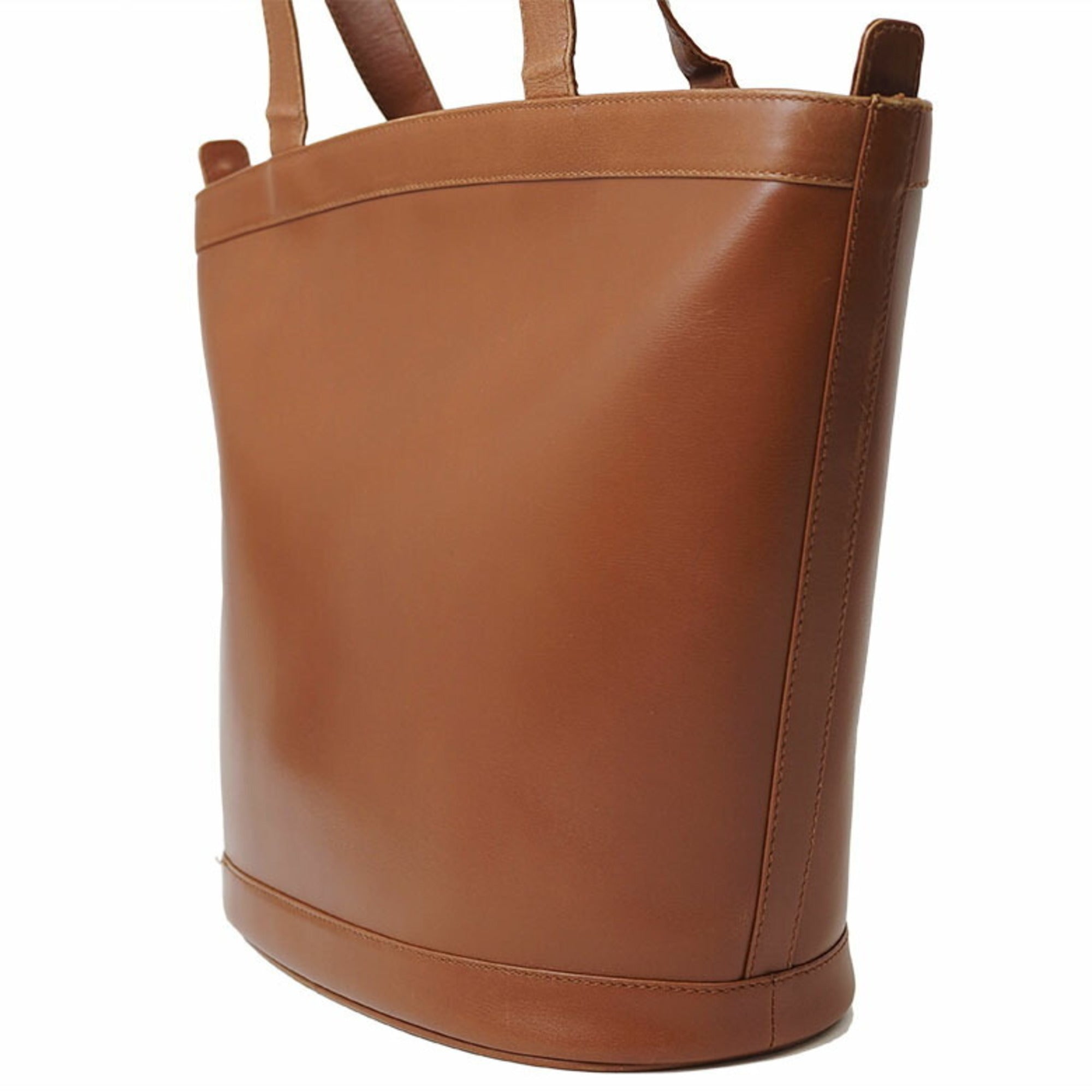Gucci Brown Leather Tote Bag (Pre-Owned)