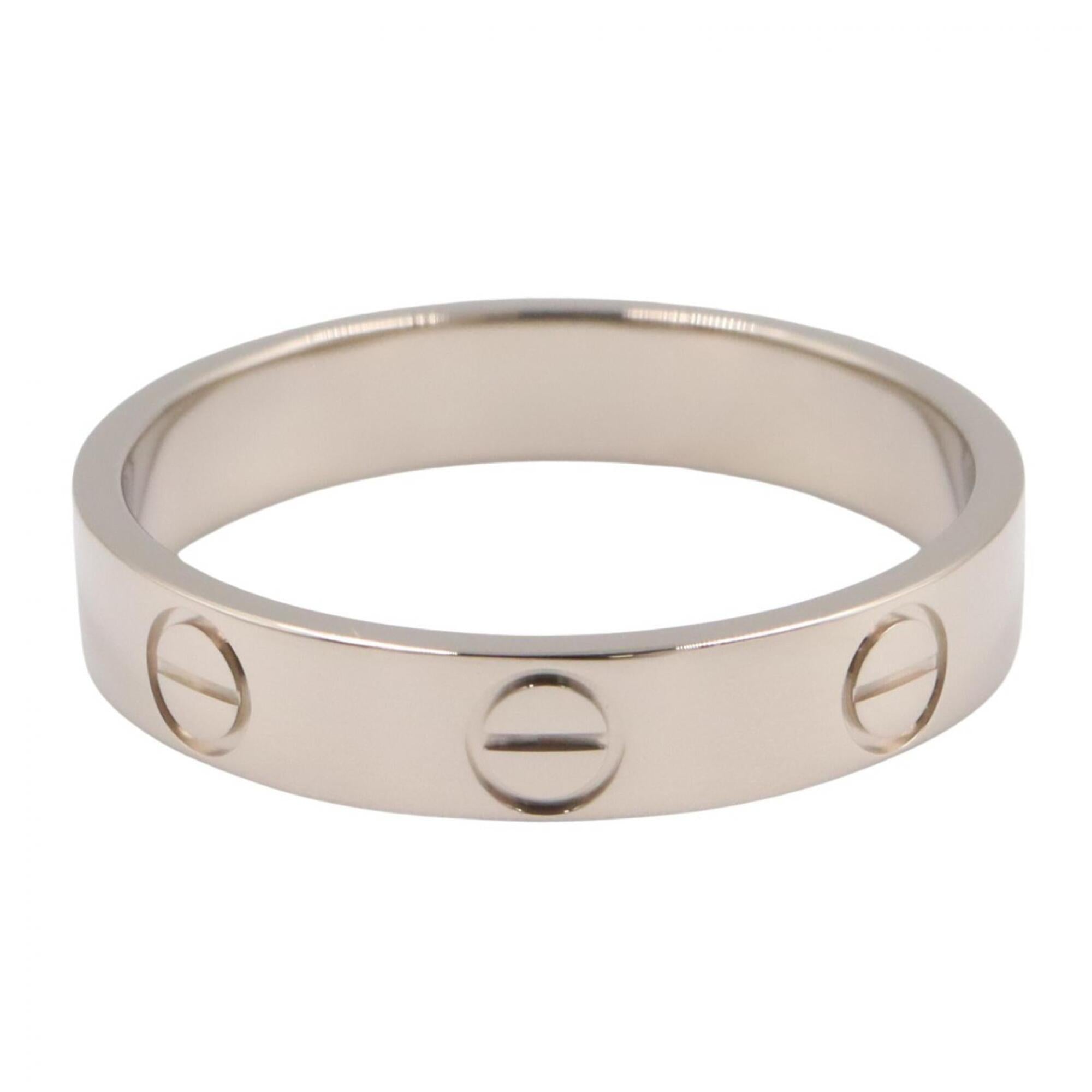 Cartier Silver White Gold (18K) Band Ring (Pre-Owned)