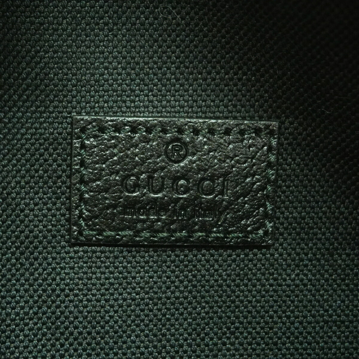 Gucci Black Canvas Sling Bag (Pre-Owned)