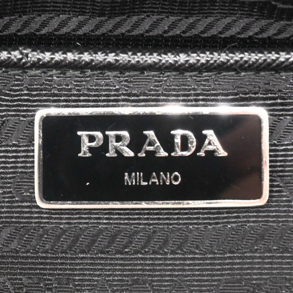 Prada Black Nylon Backpack (Pre-Owned)