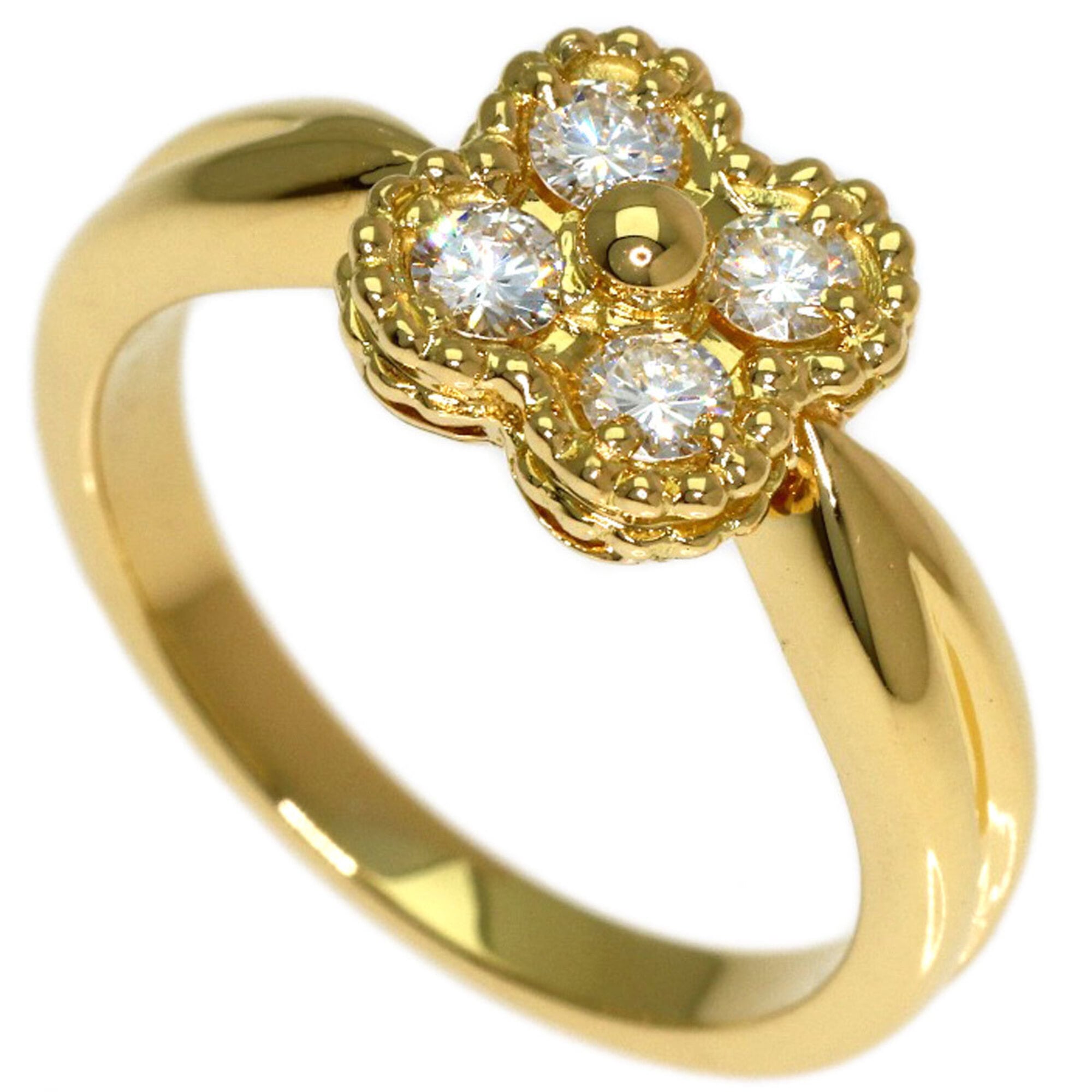 Van Cleef & Arpels Yellow Gold (18K) Band Ring (Pre-Owned)