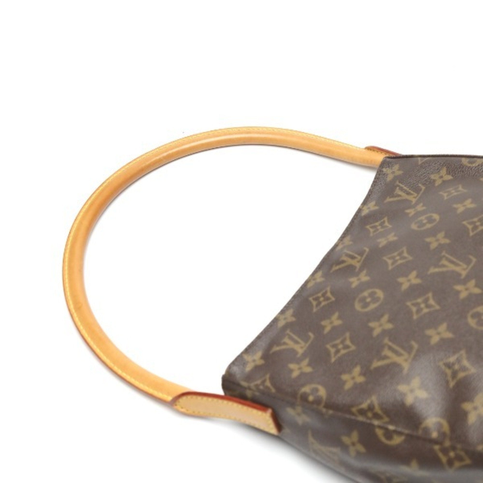 Louis Vuitton Brown Monogram Shoulder Bag (Pre-Owned)