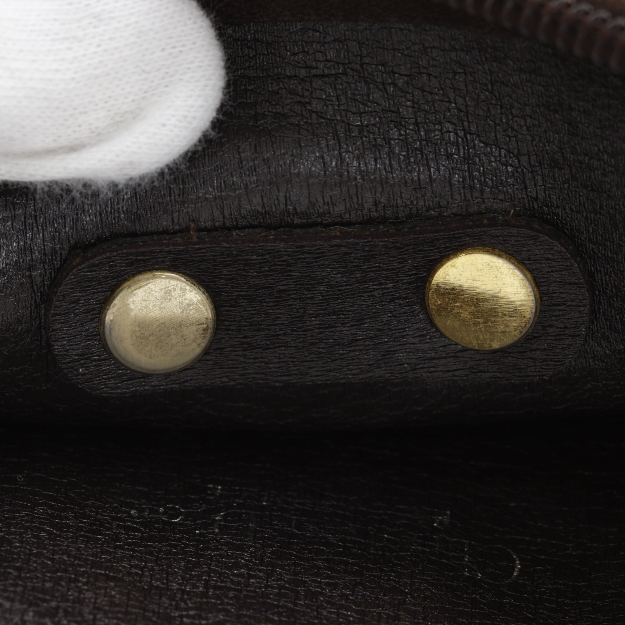 Christian Dior Brown Canvas Shoulder Bag (Pre-Owned)