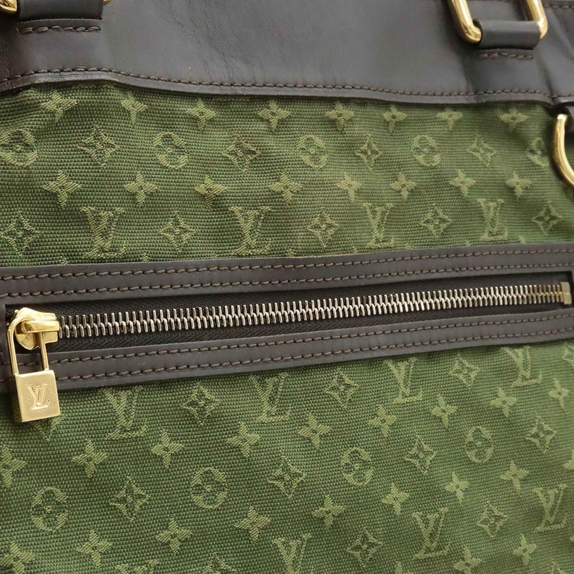 Louis Vuitton Tst Khaki Canvas Shoulder Bag Tote Bag (Pre-Owned)