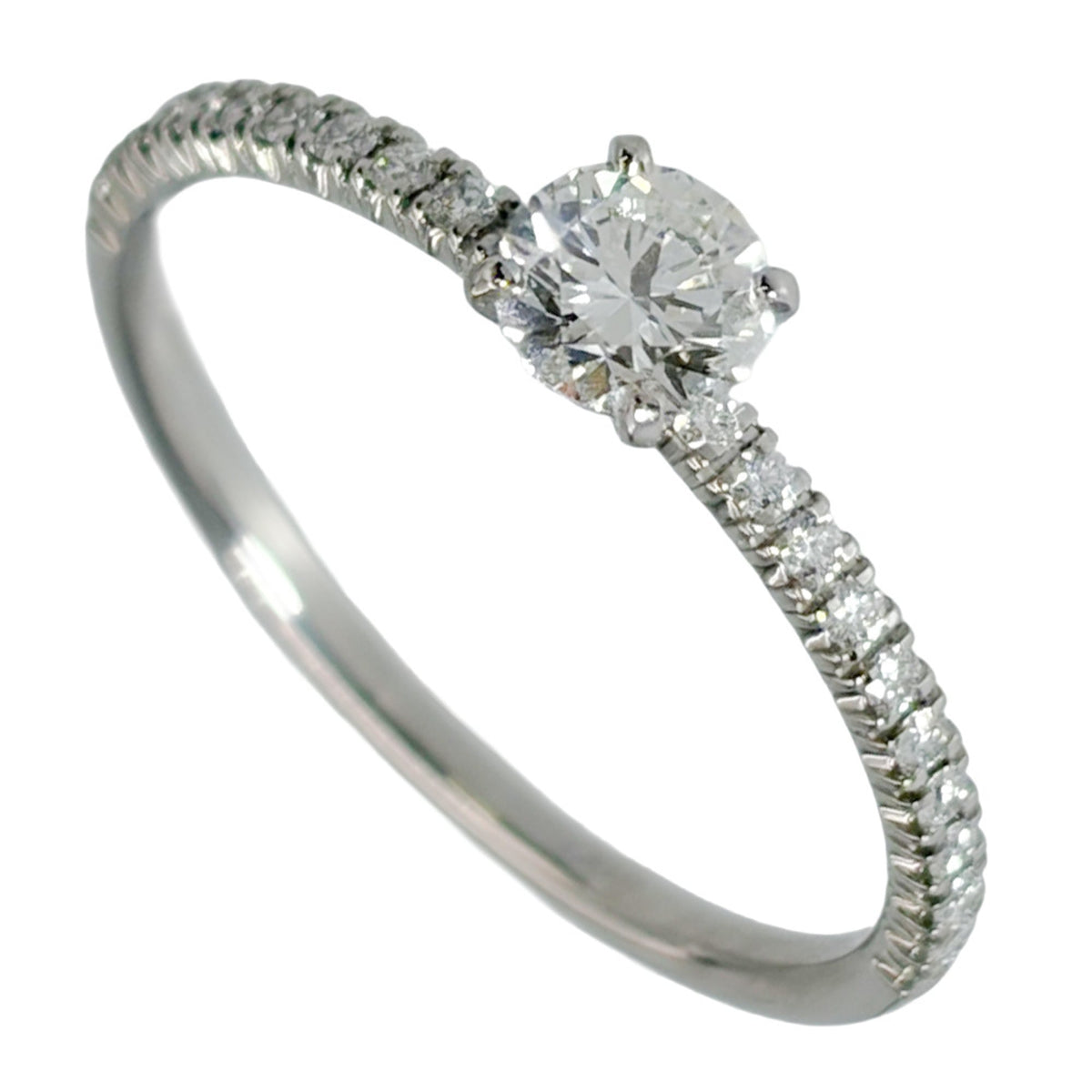 Cartier Platinum Platinum 950 Band Ring (Pre-Owned)