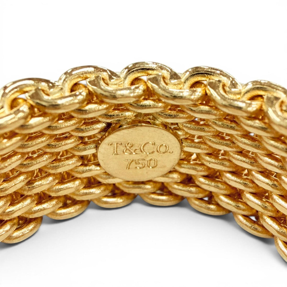 Tiffany Yellow Gold Yellow Gold (18K) Band Ring (Pre-Owned)