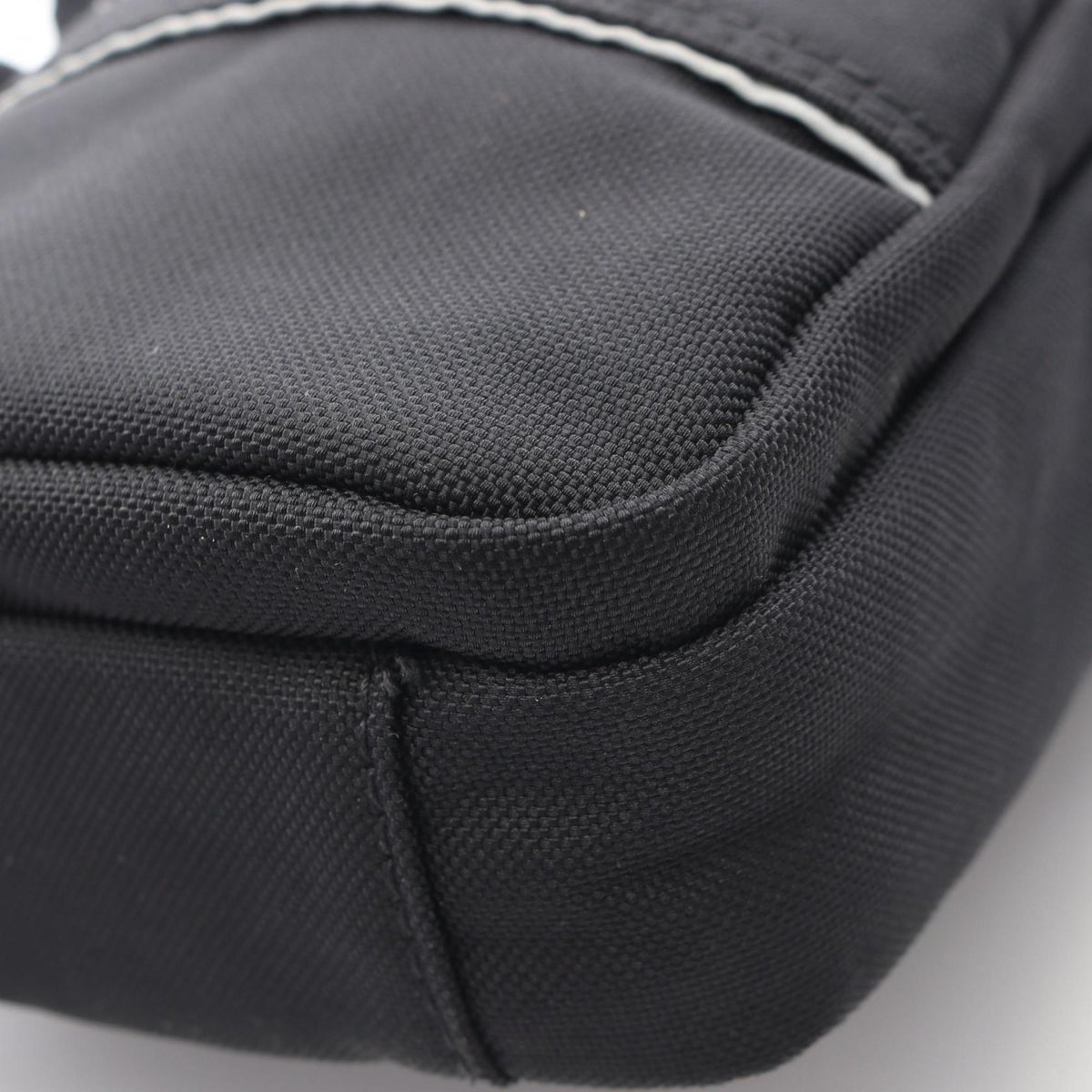 Balenciaga Black Nylon Handbag Shoulder Bag (Pre-Owned)