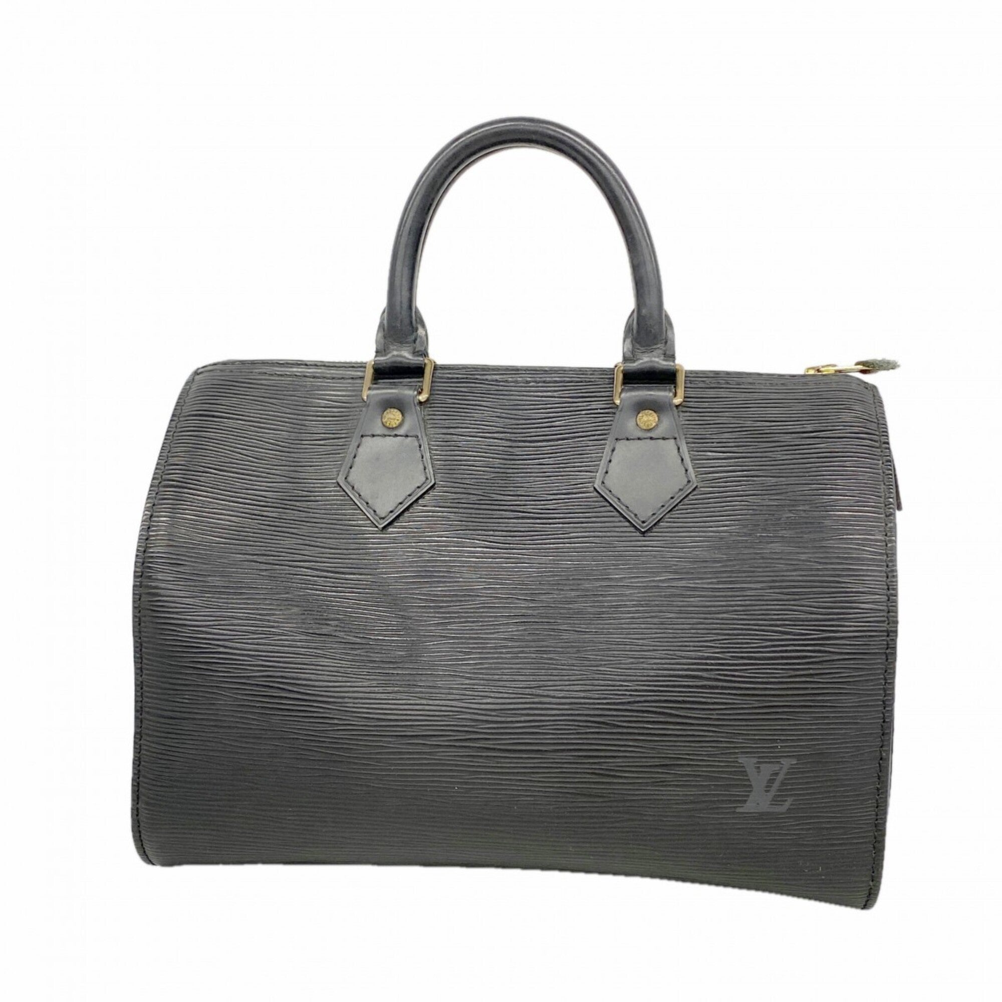 Louis Vuitton Noir Handbag (Pre-Owned)