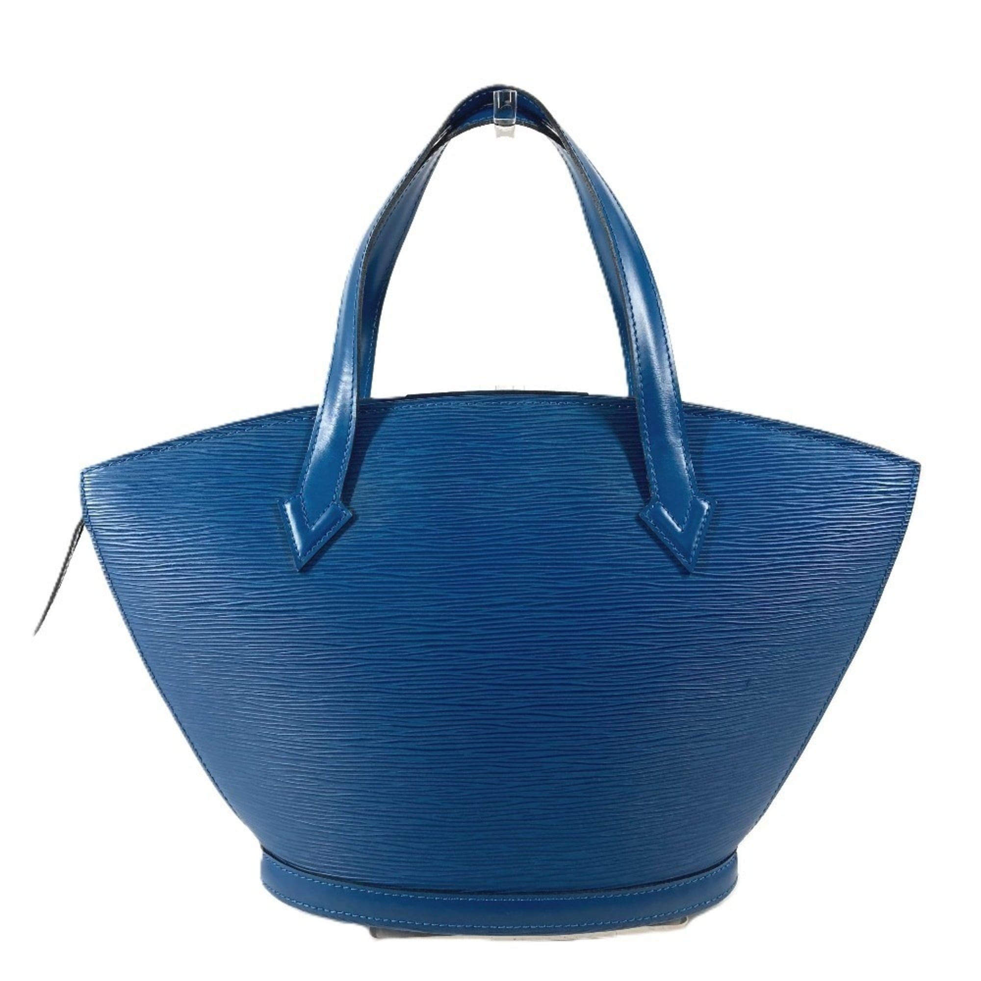 Louis Vuitton Epi Blue Toledo Blue Epi Leather Shoulder Bag Tote Bag (Pre-Owned)