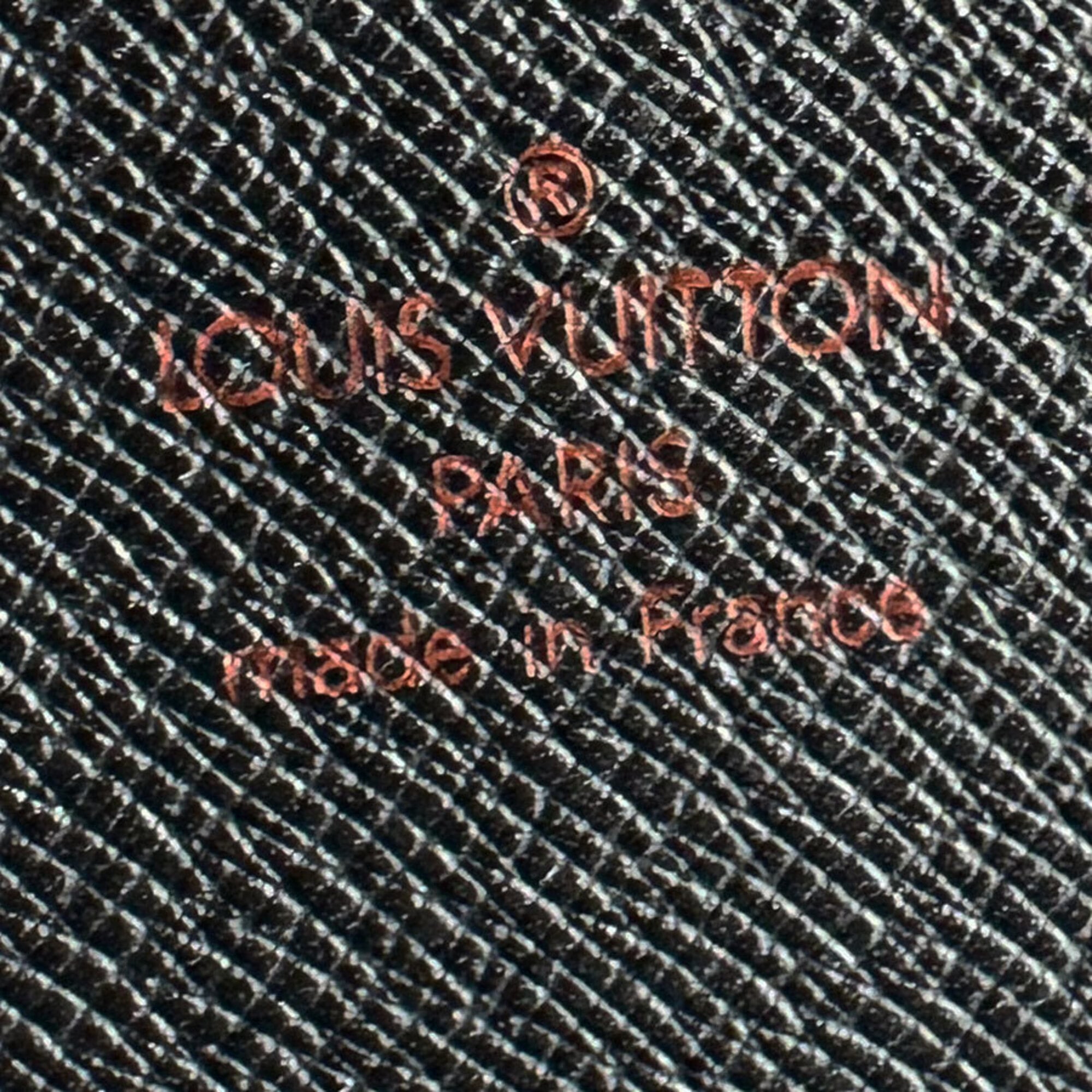 Louis Vuitton Noir Epi Leather Clutch Bag Document Case (Pre-Owned)