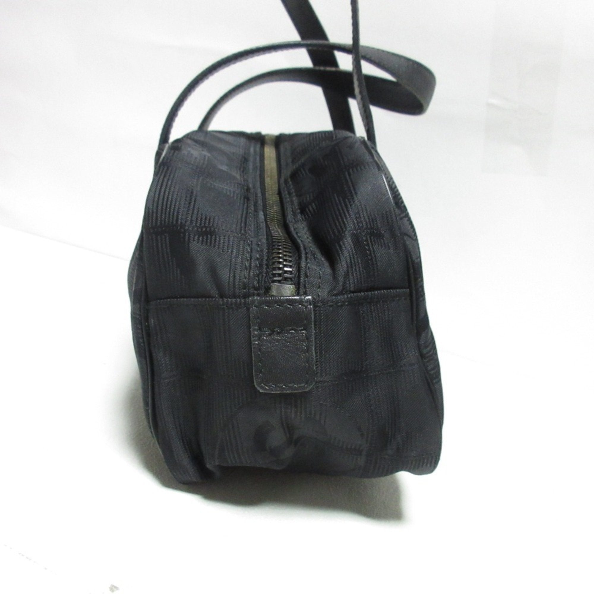 Chanel Black New Travel Line Boston Bag Handbag (Pre-Owned)