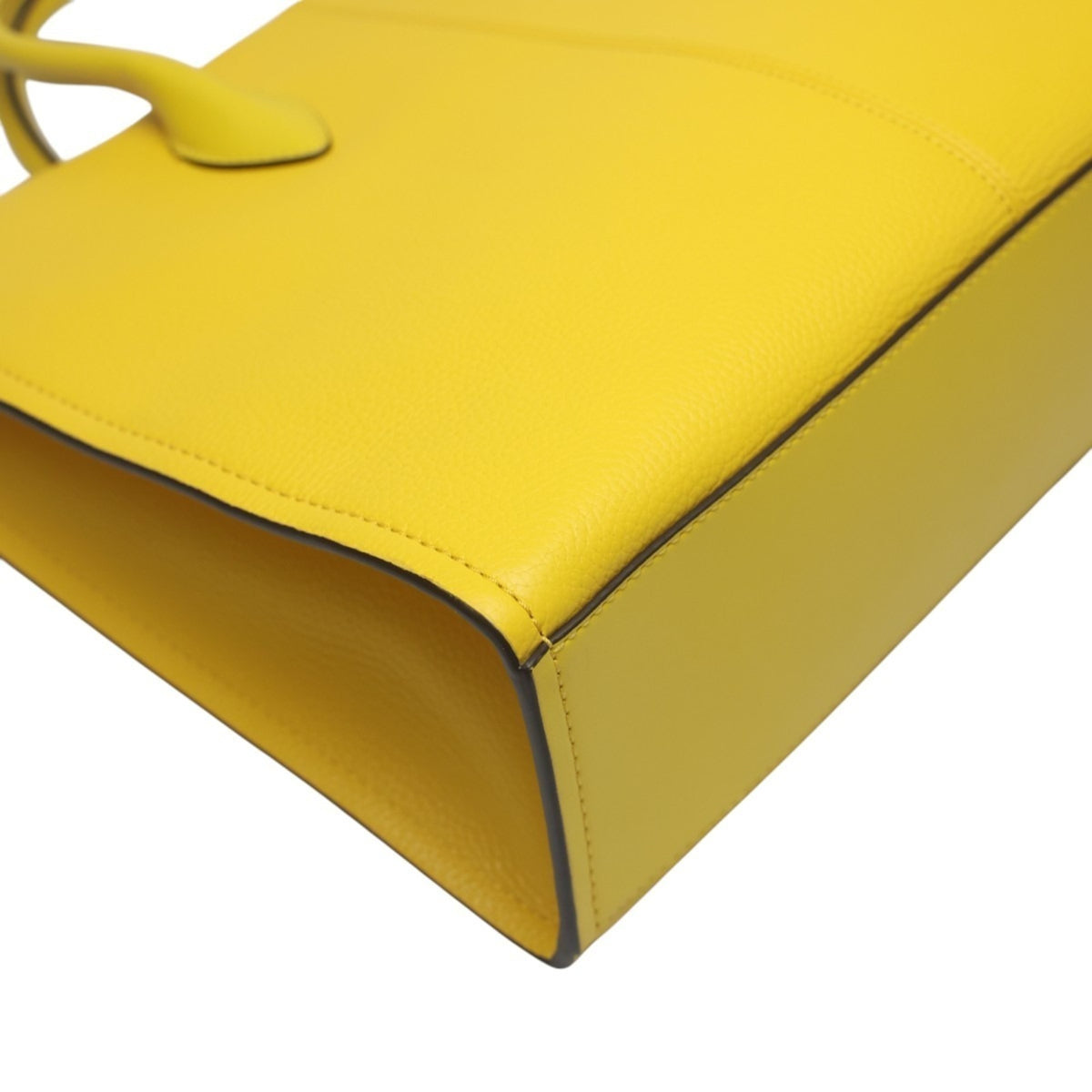Michael Kors Yellow Leather Handbag Shoulder Bag (Pre-Owned)