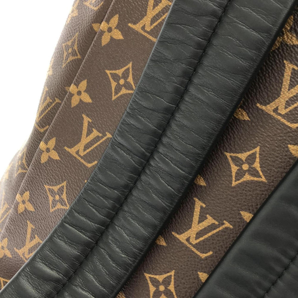 Louis Vuitton Marron Coated Canvas Backpack (Pre-Owned)