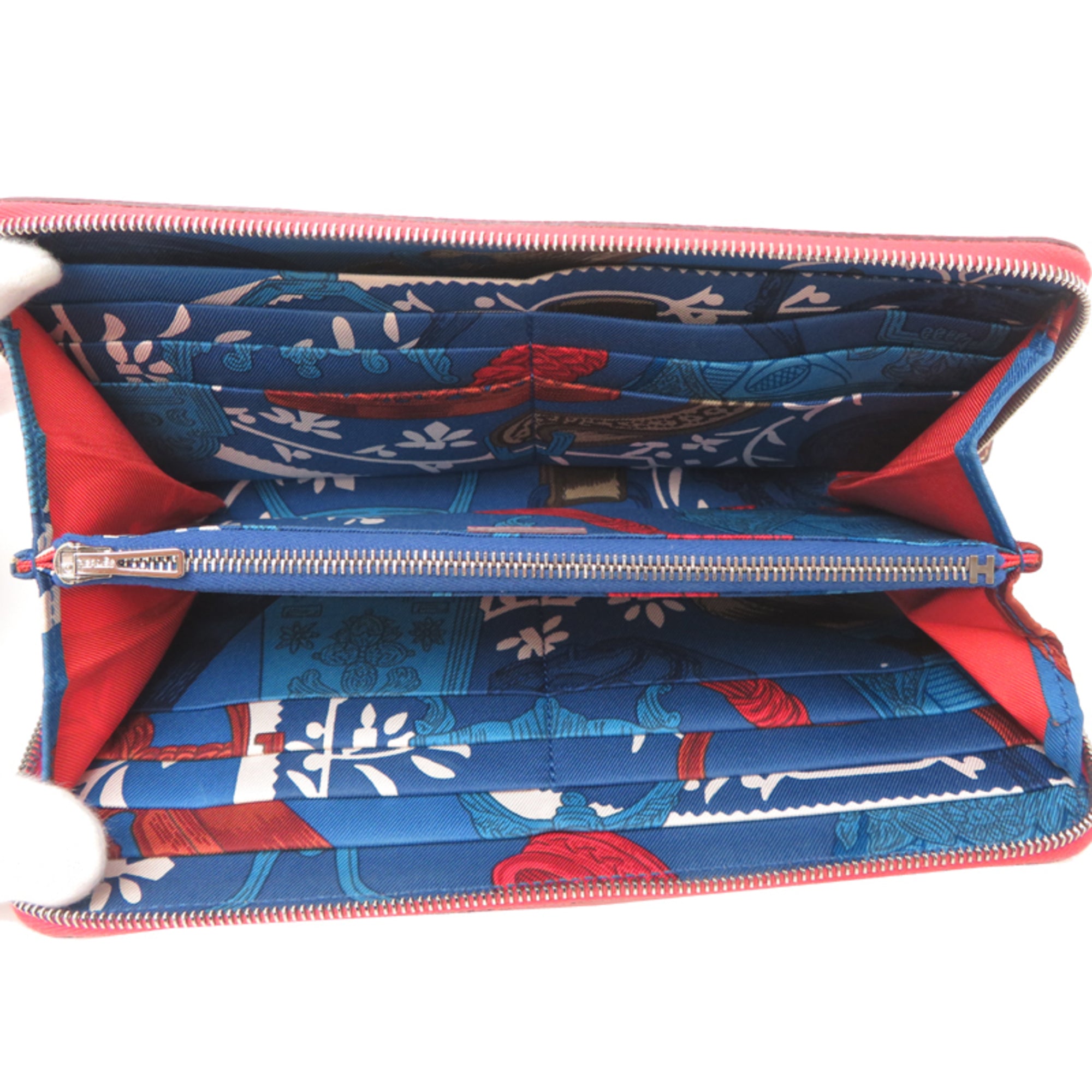 Hermes Epsom Leather Long Wallet (Bi-Fold) (Pre-Owned)