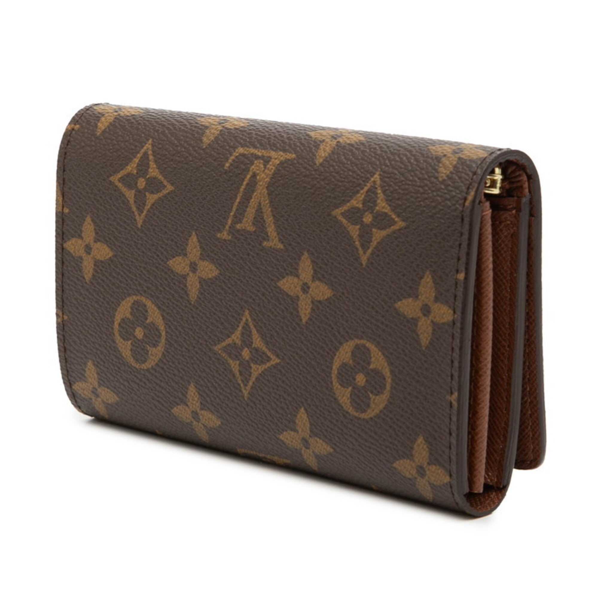 Louis Vuitton Brown Monogram Monogram Wallet (Bi-Fold) (Pre-Owned)