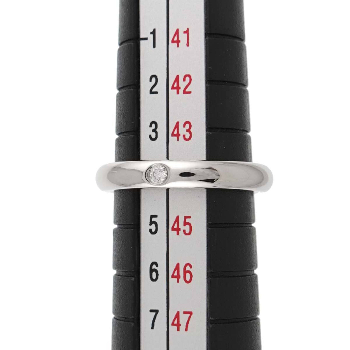 Tiffany Platinum Platinum 950 Band Ring (Pre-Owned)