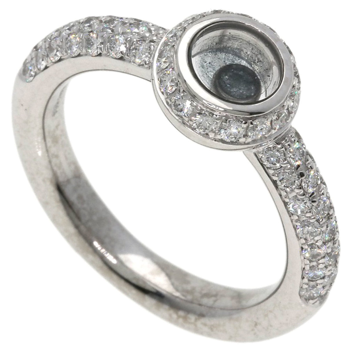Chopard White Gold White Gold (18K) Band Ring (Pre-Owned)