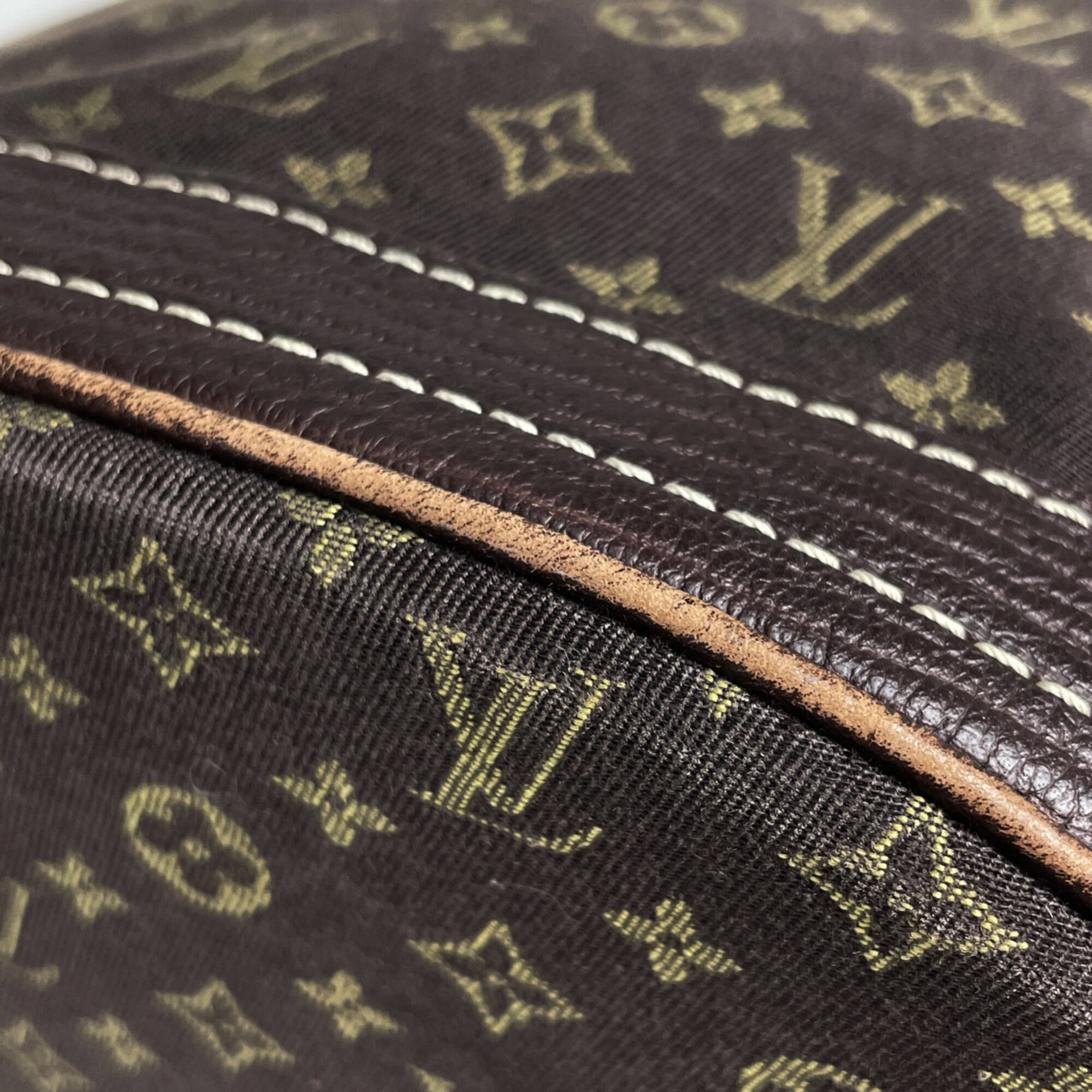 Louis Vuitton Monogram Mini Lin Brown Ebene Monogram Mini Lin Shoulder Bag Tote Bag (Pre-Owned)