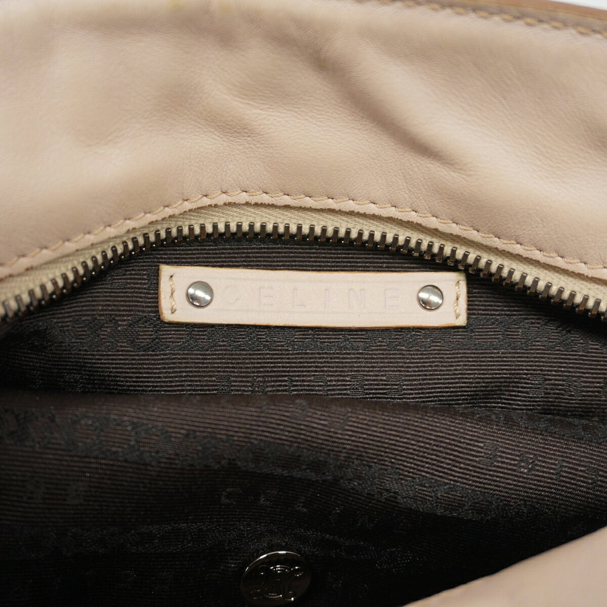 Celine Light Pink Leather Handbag (Pre-Owned)