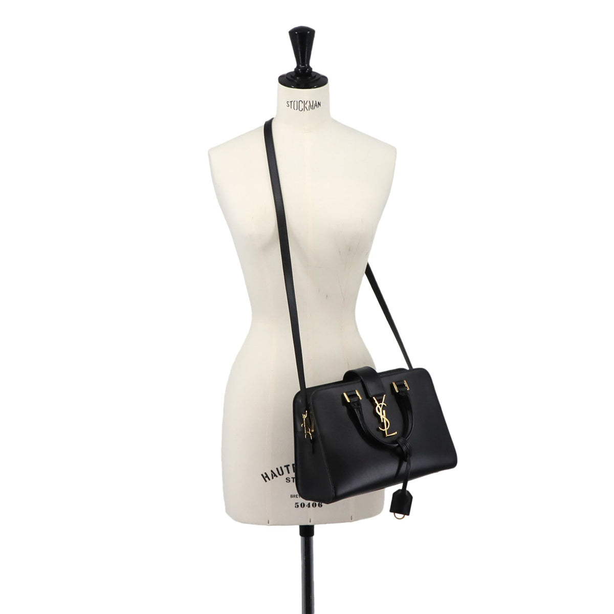 Saint Laurent Black Leather Handbag (Pre-Owned)