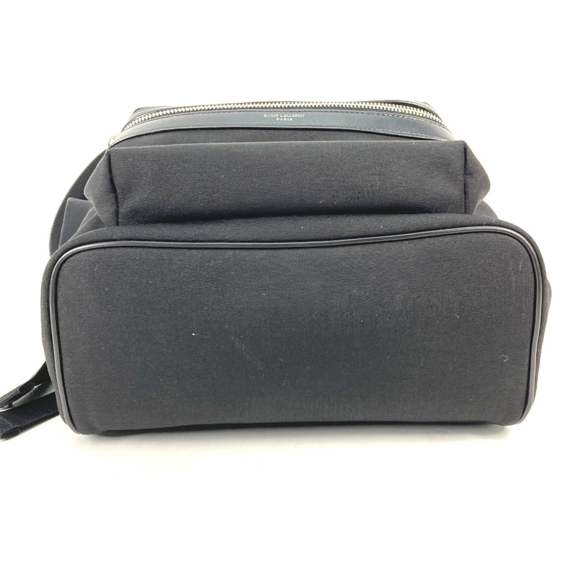 Saint Laurent Black Leather Backpack (Pre-Owned)