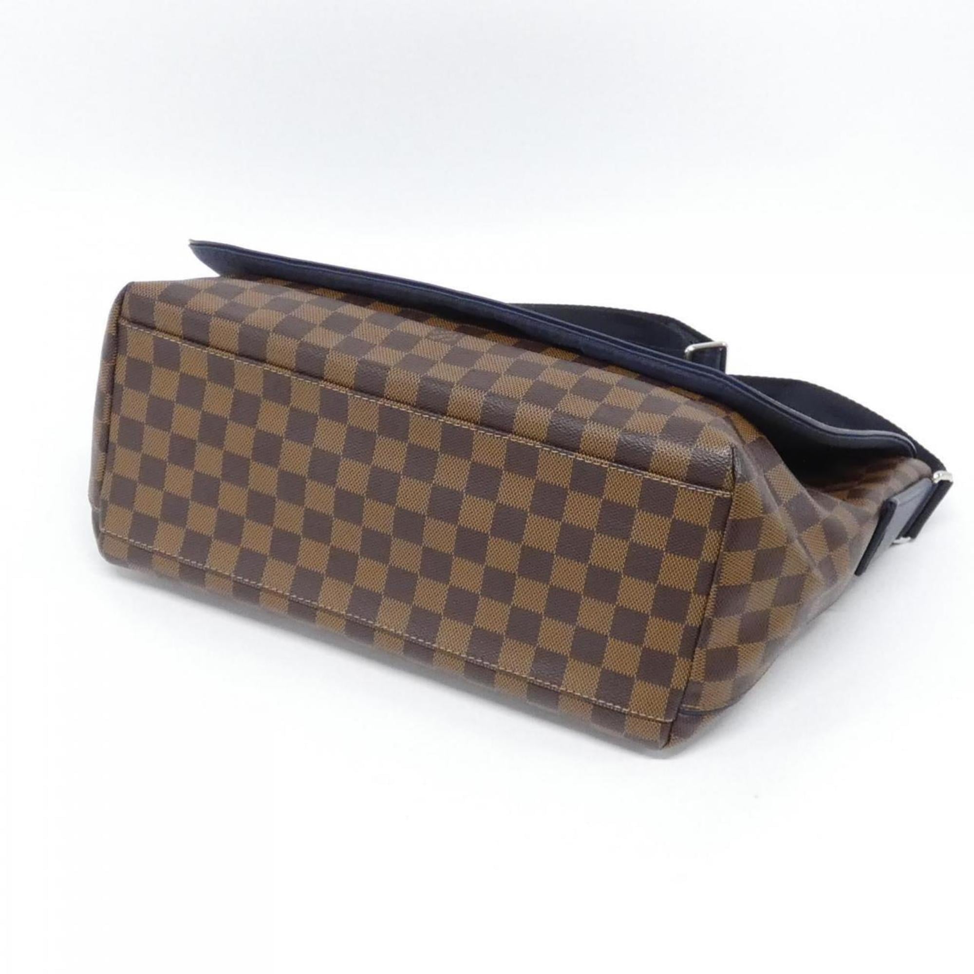 Louis Vuitton Blue Ebene Coated Canvas Shoulder Bag (Pre-Owned)