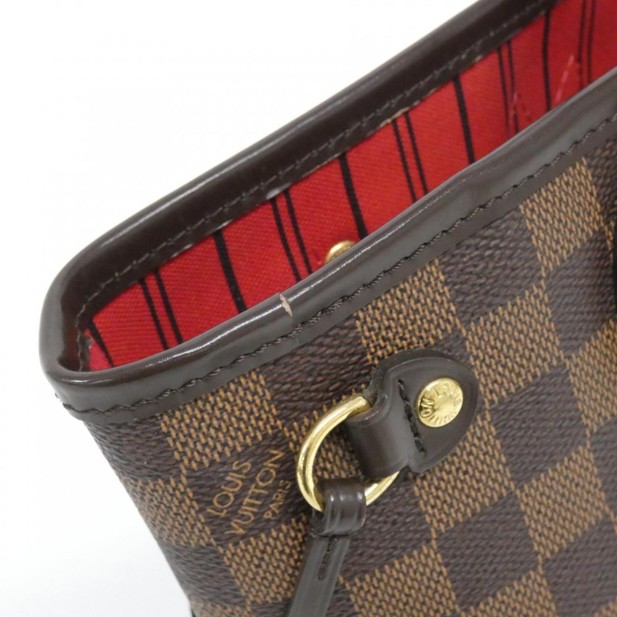 Louis Vuitton Brown Coated Canvas Handbag (Pre-Owned)